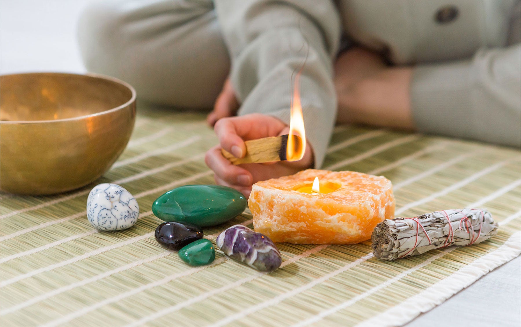 healing with some crystals and sega