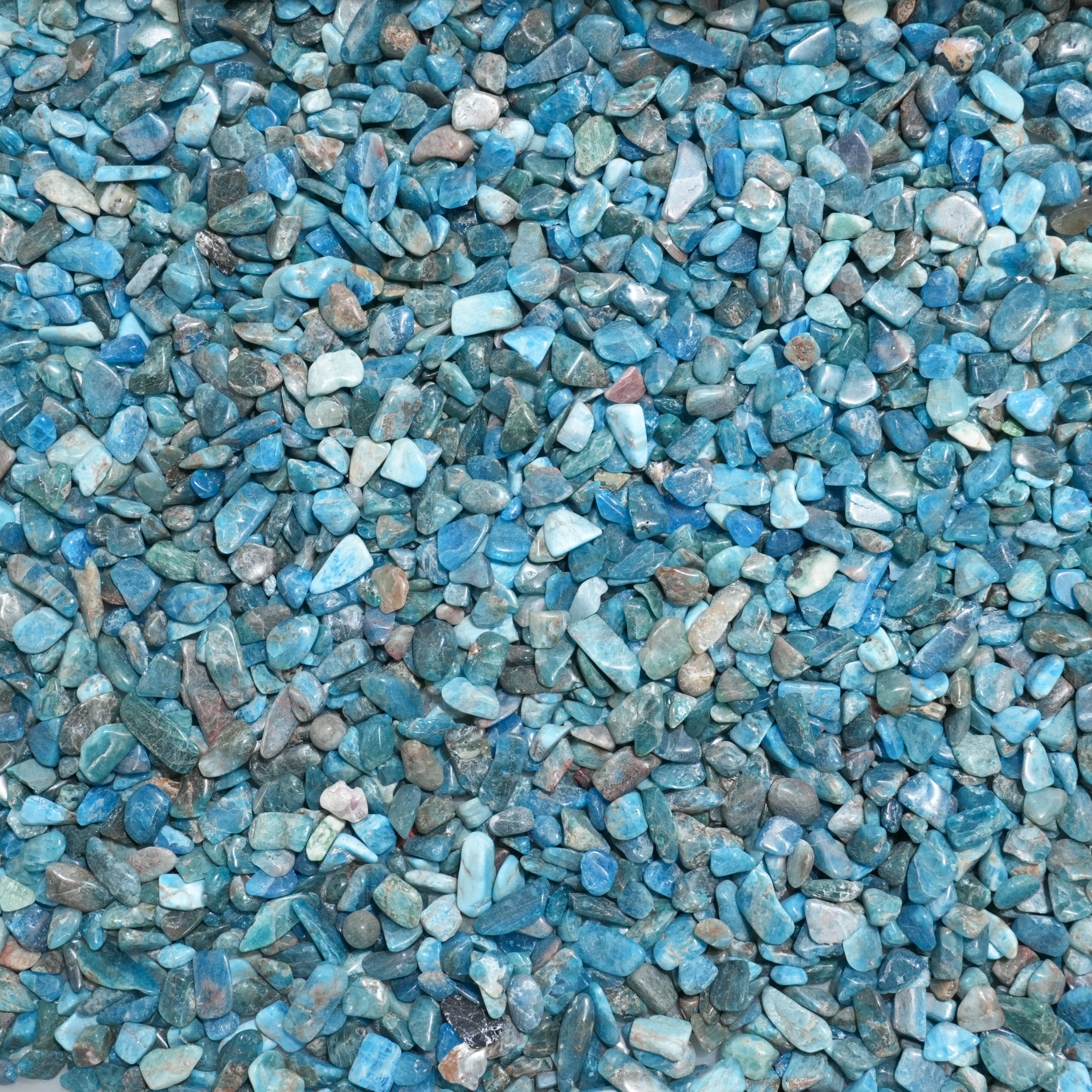 Blue Apatite Chips