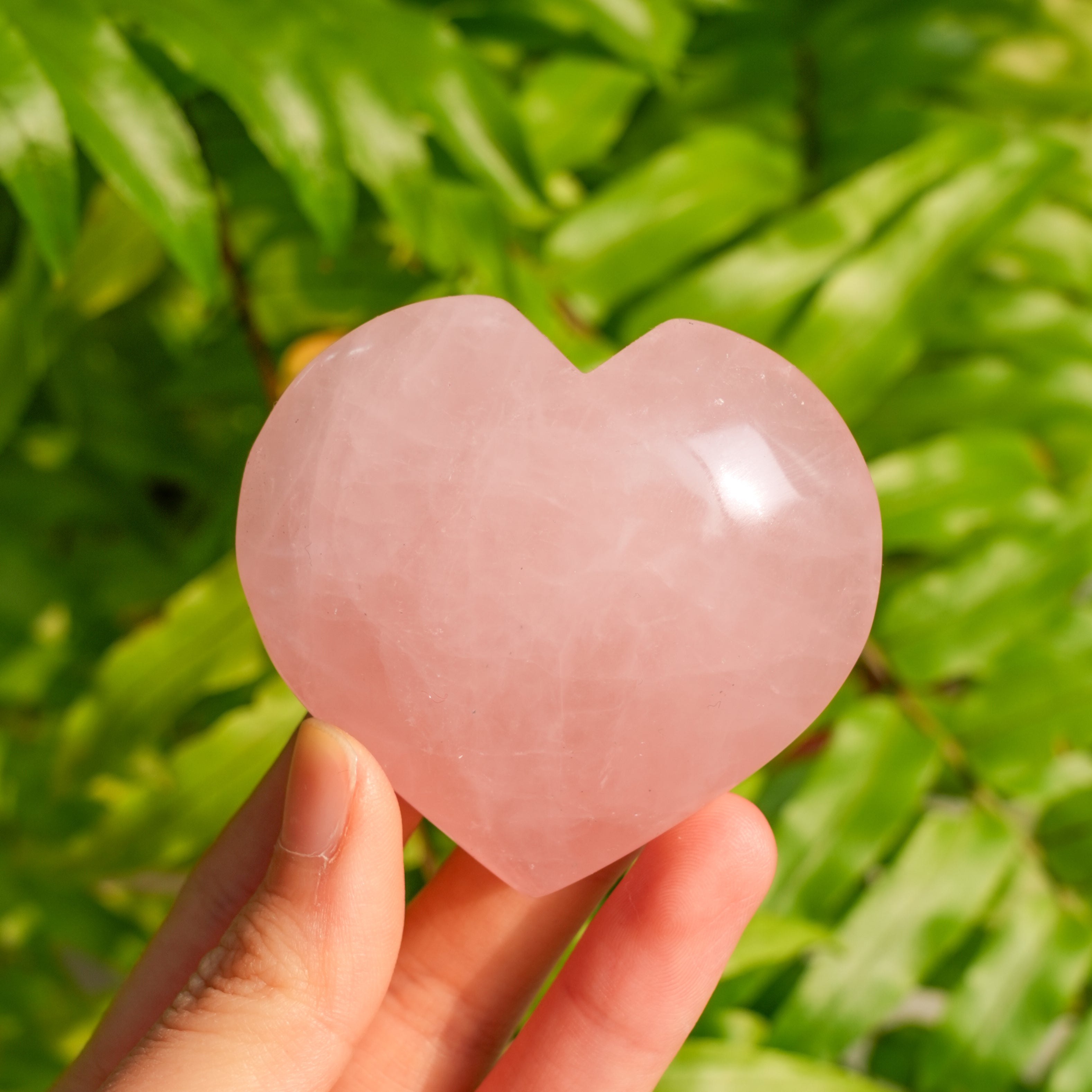 Rose Quartz Heart