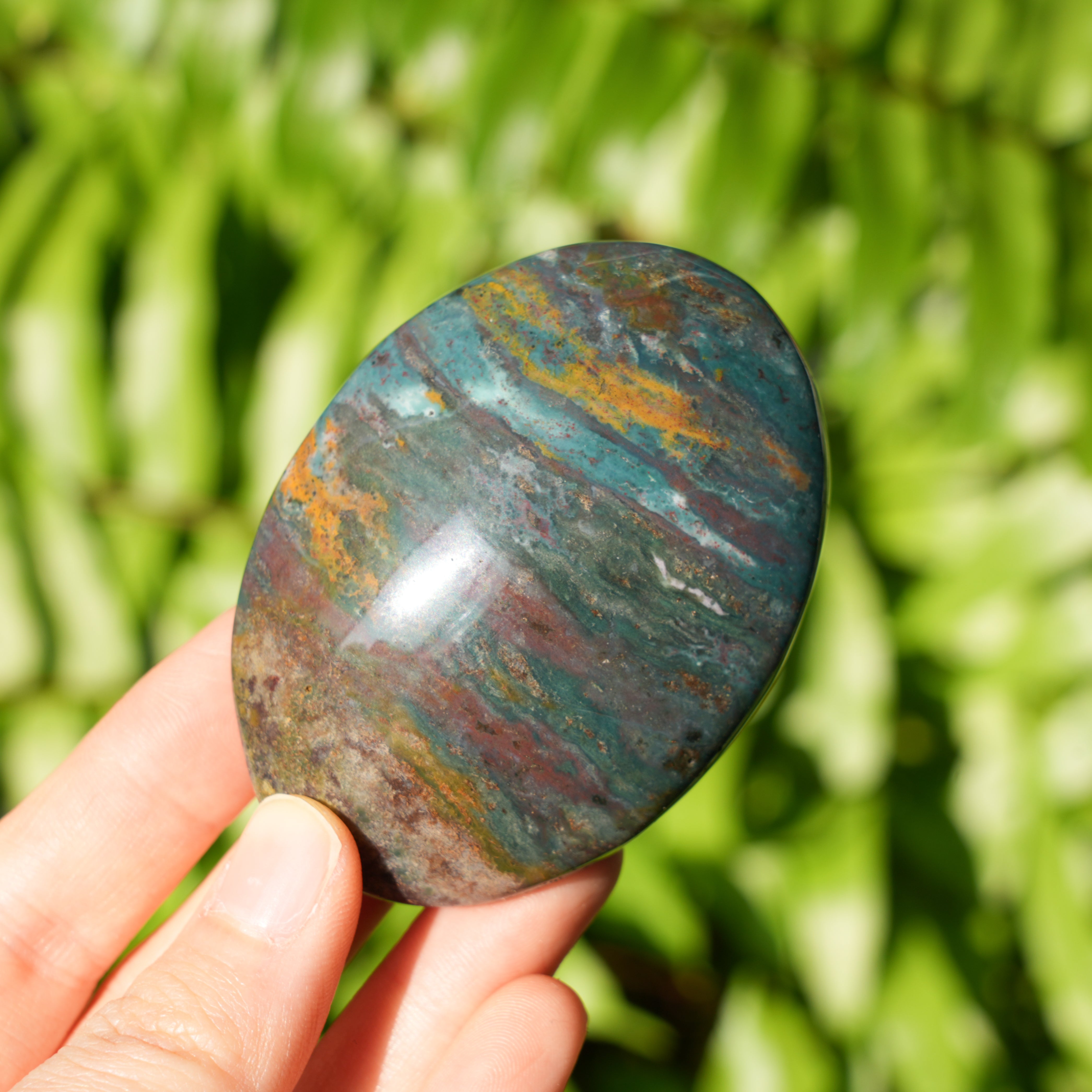 Ocean Jasper Palmstone