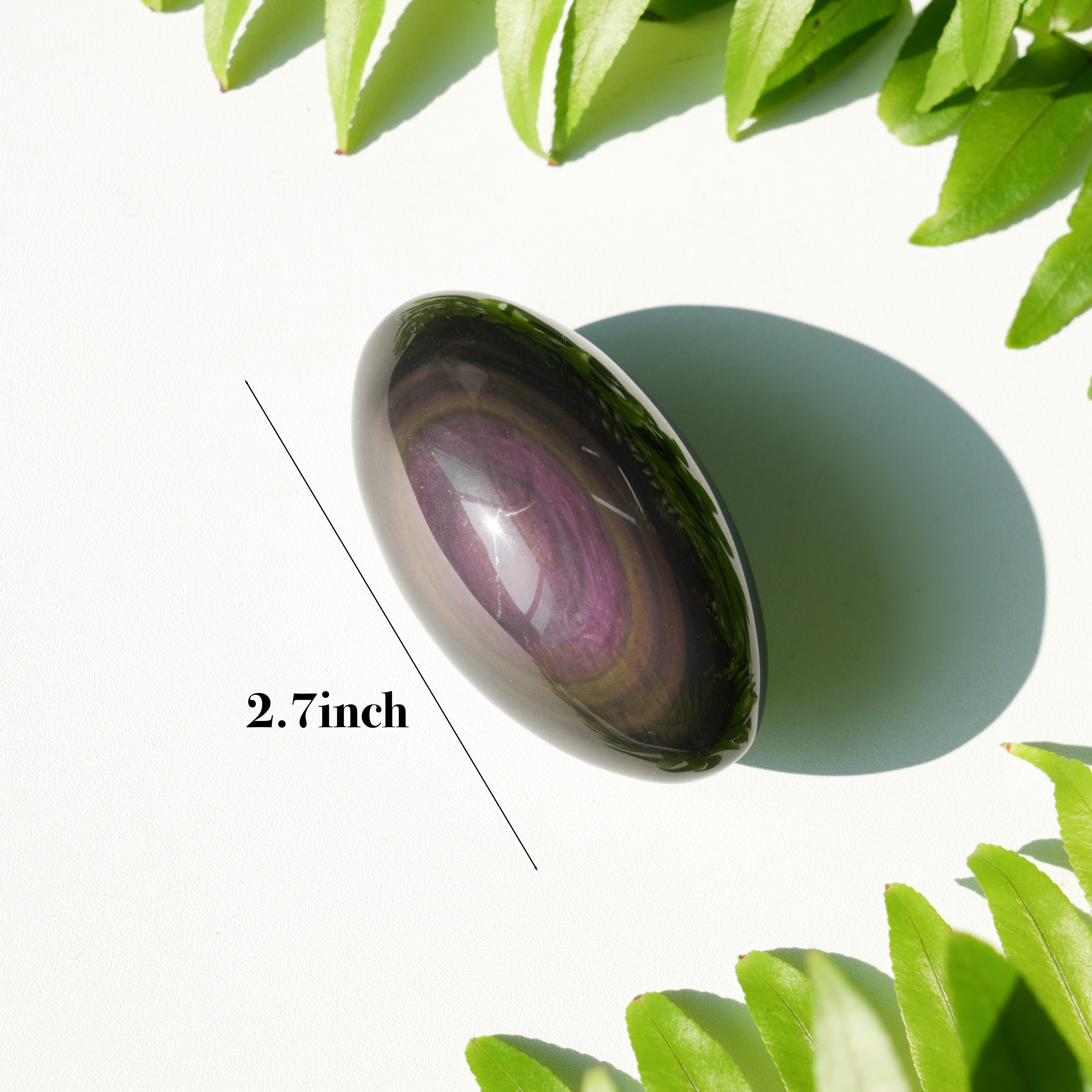 Rainbow Obsidian Bodhi Seed