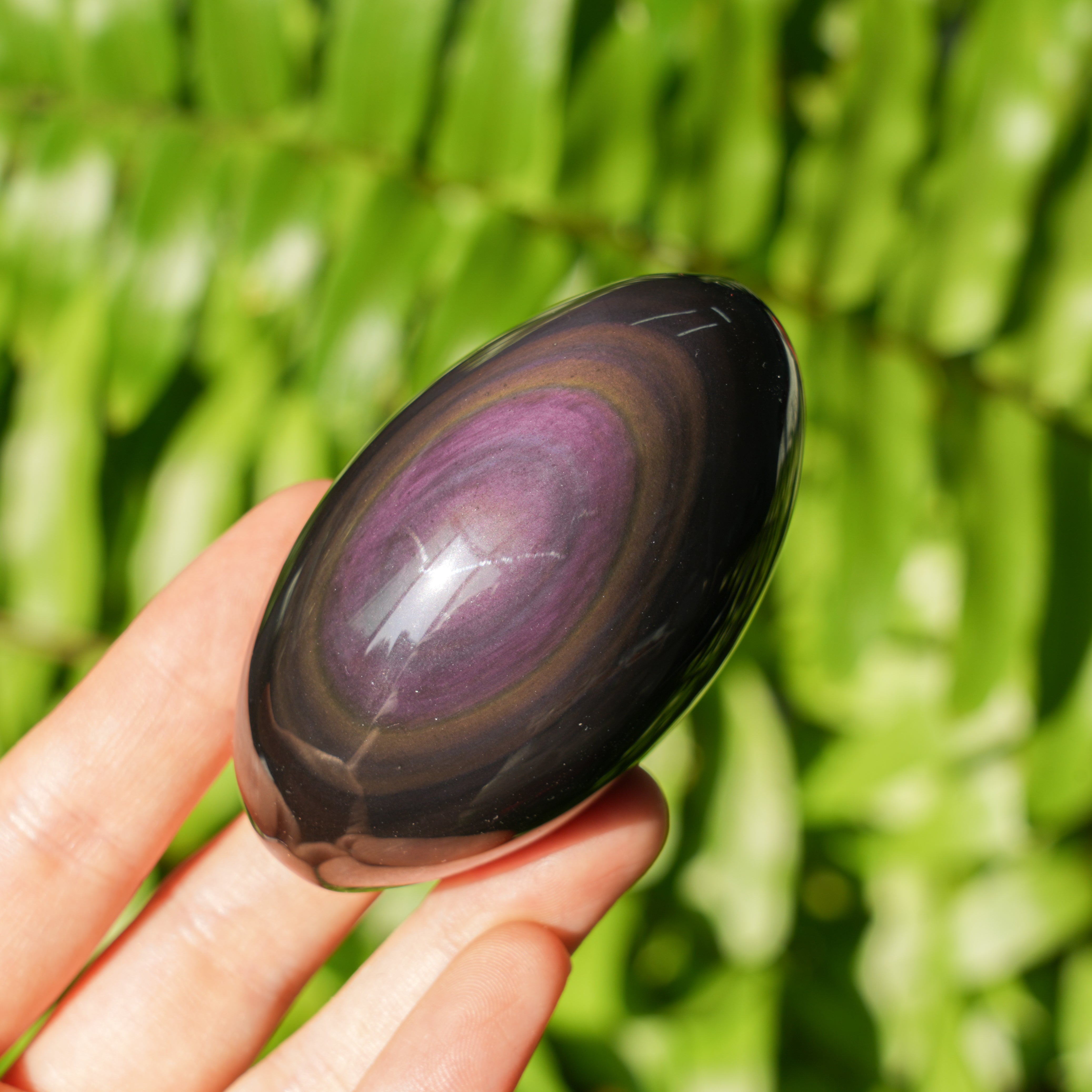 Rainbow Obsidian Bodhi Seed