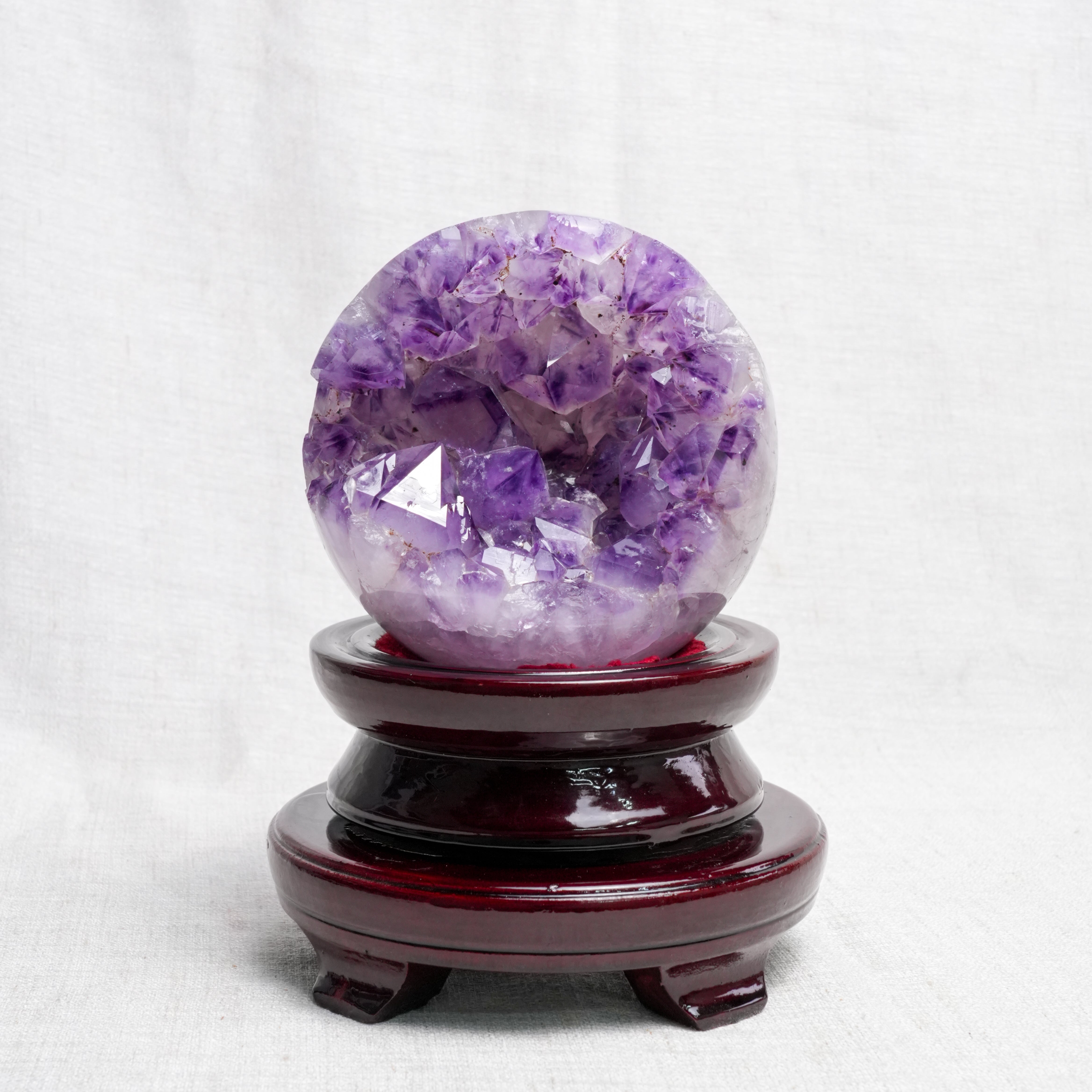 Amethyst Cluster Sphere