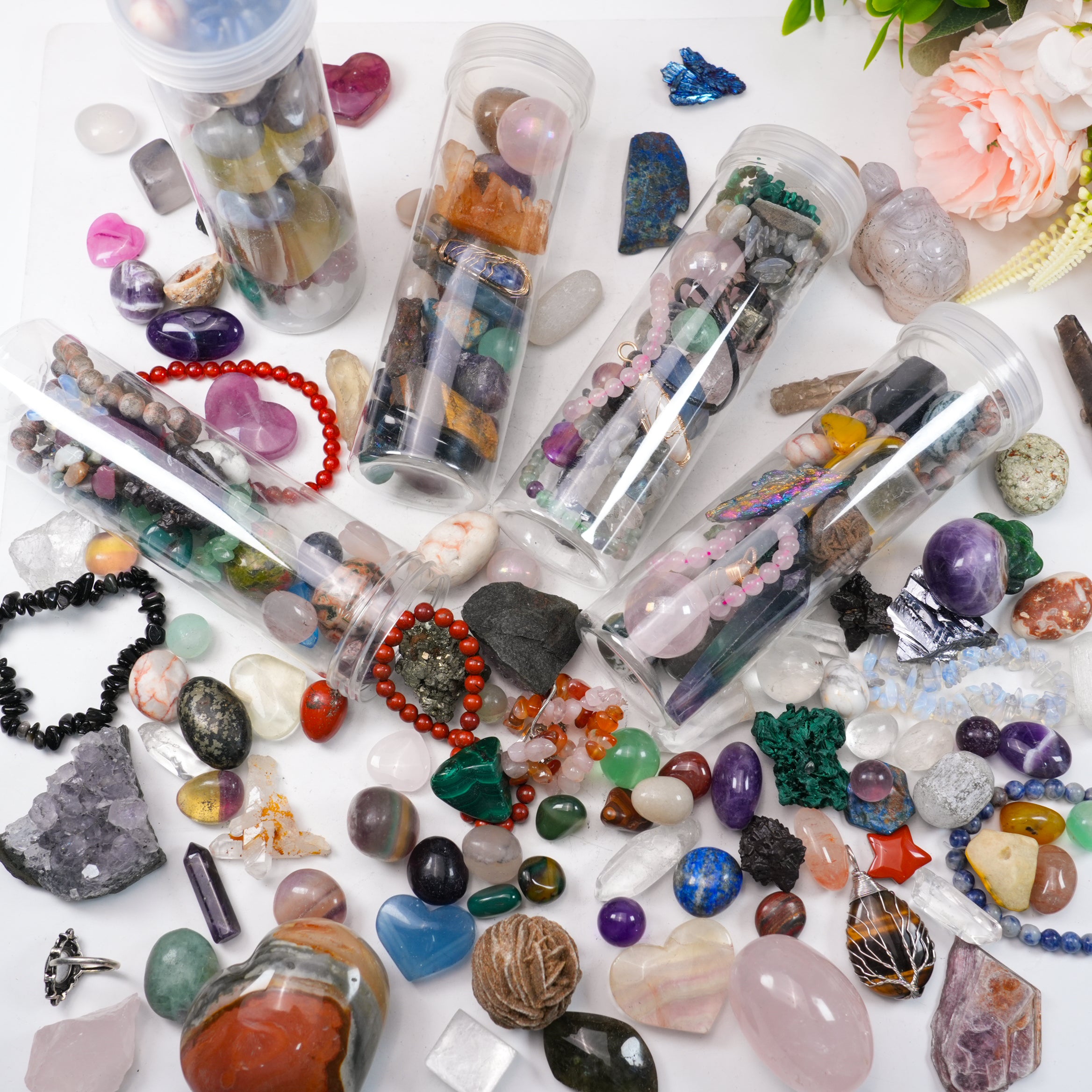 Random Mixed Crystal Bottle