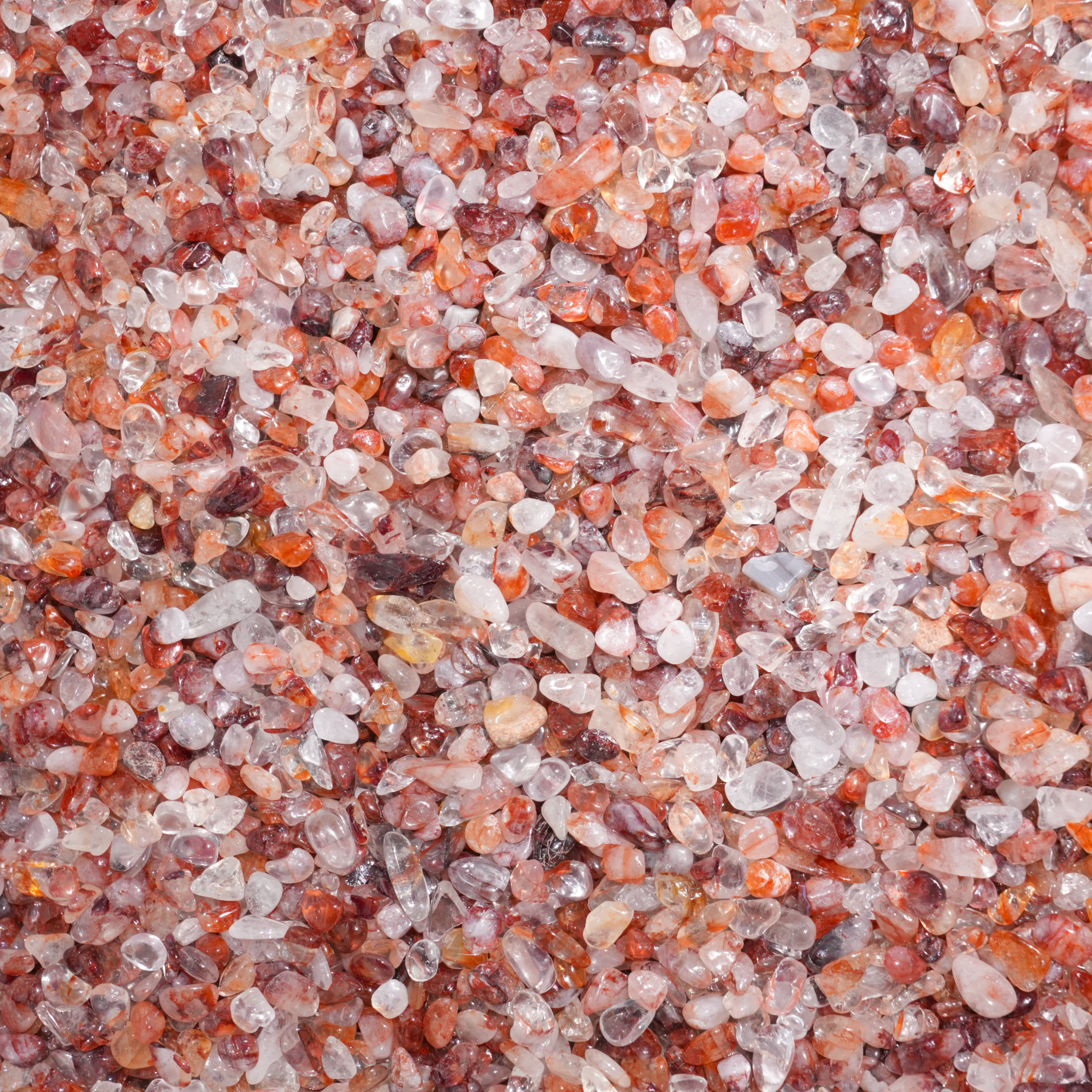Red Fire Quartz Hematoid Chips