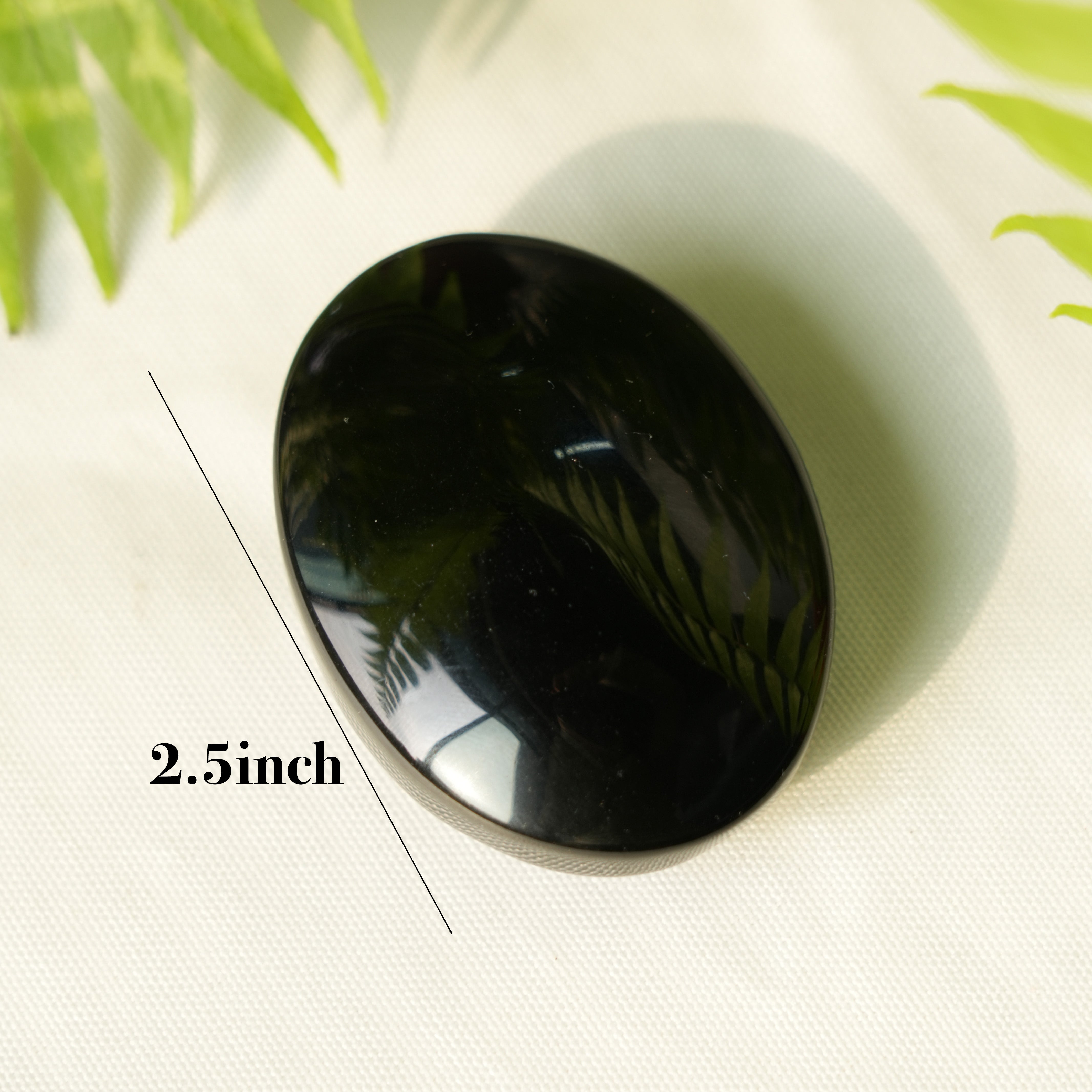 Black Obsidian Palmstone