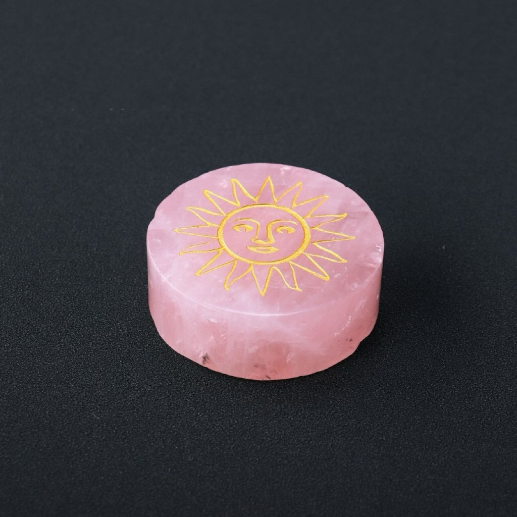 Rose Quartz Meditation Stone