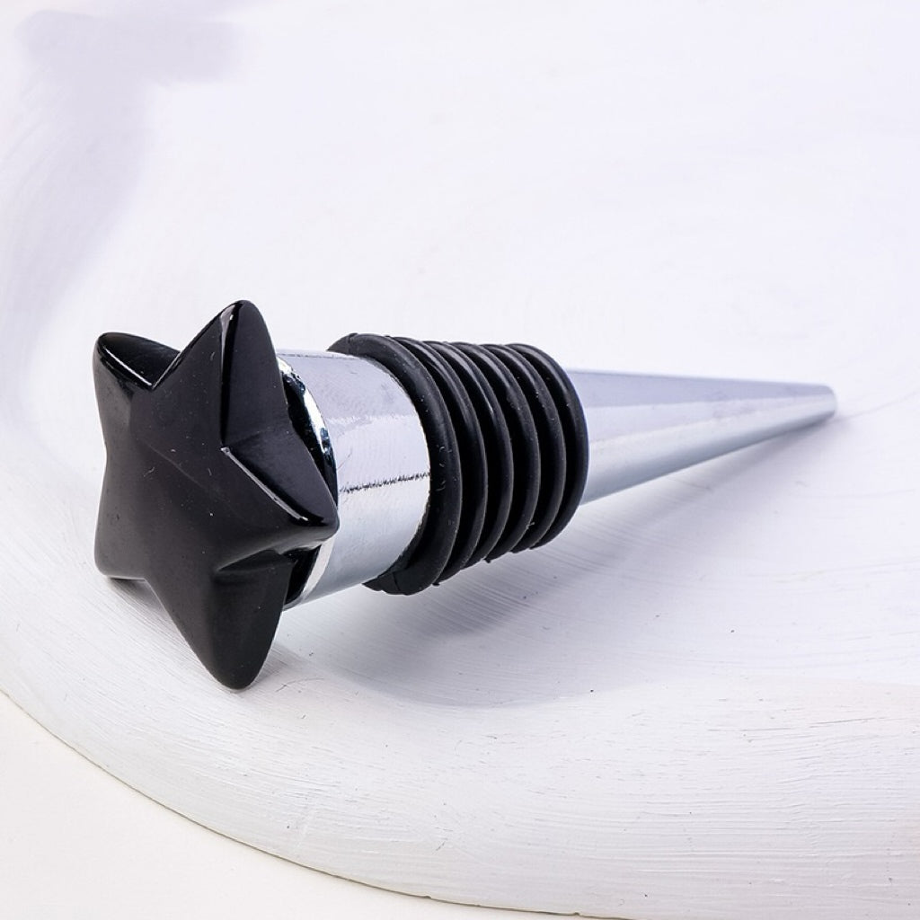 Natural Crystal Star Red Wine Stopper