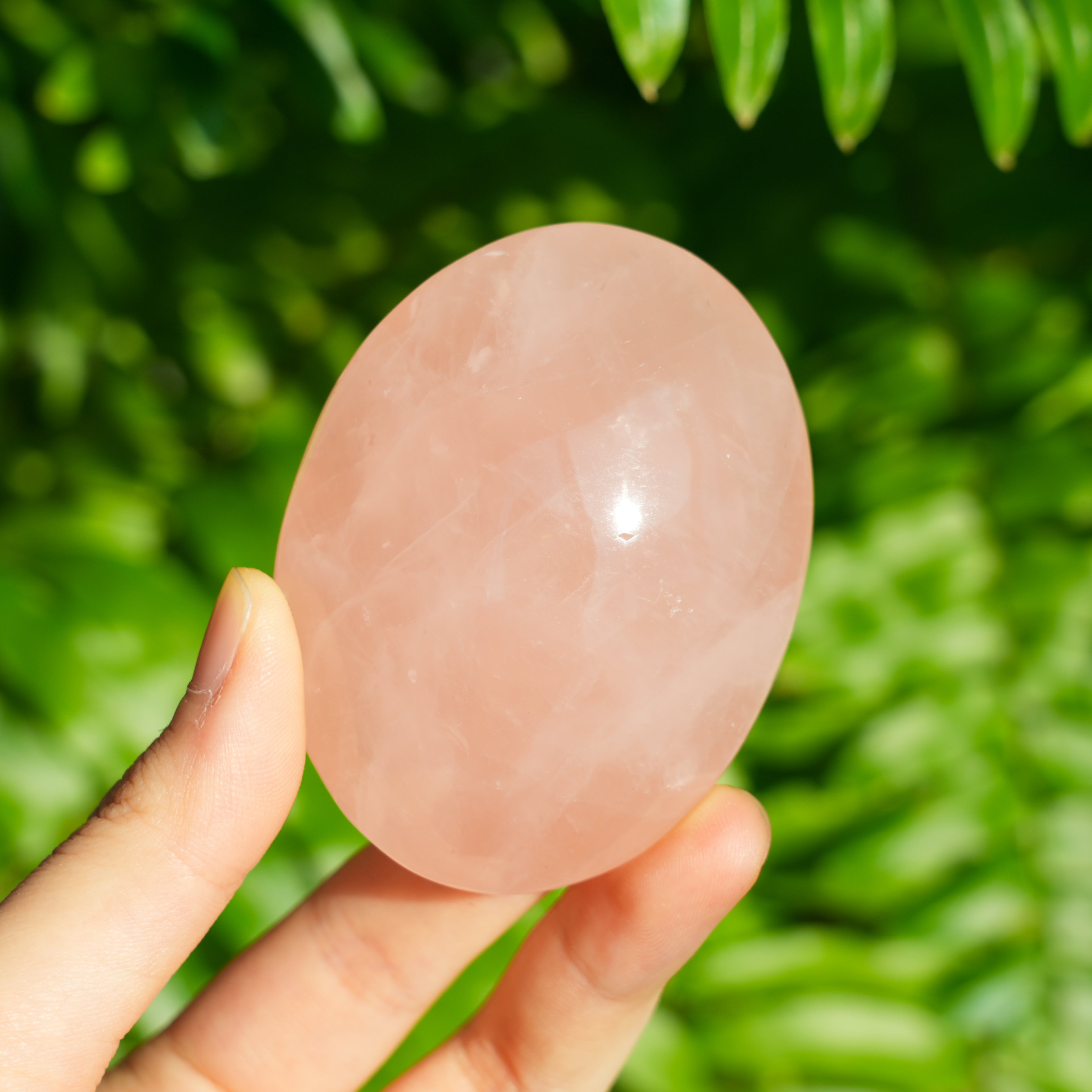 Rose Quartz Palmstone