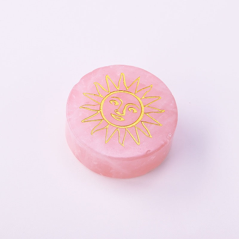 Rose Quartz Meditation Stone