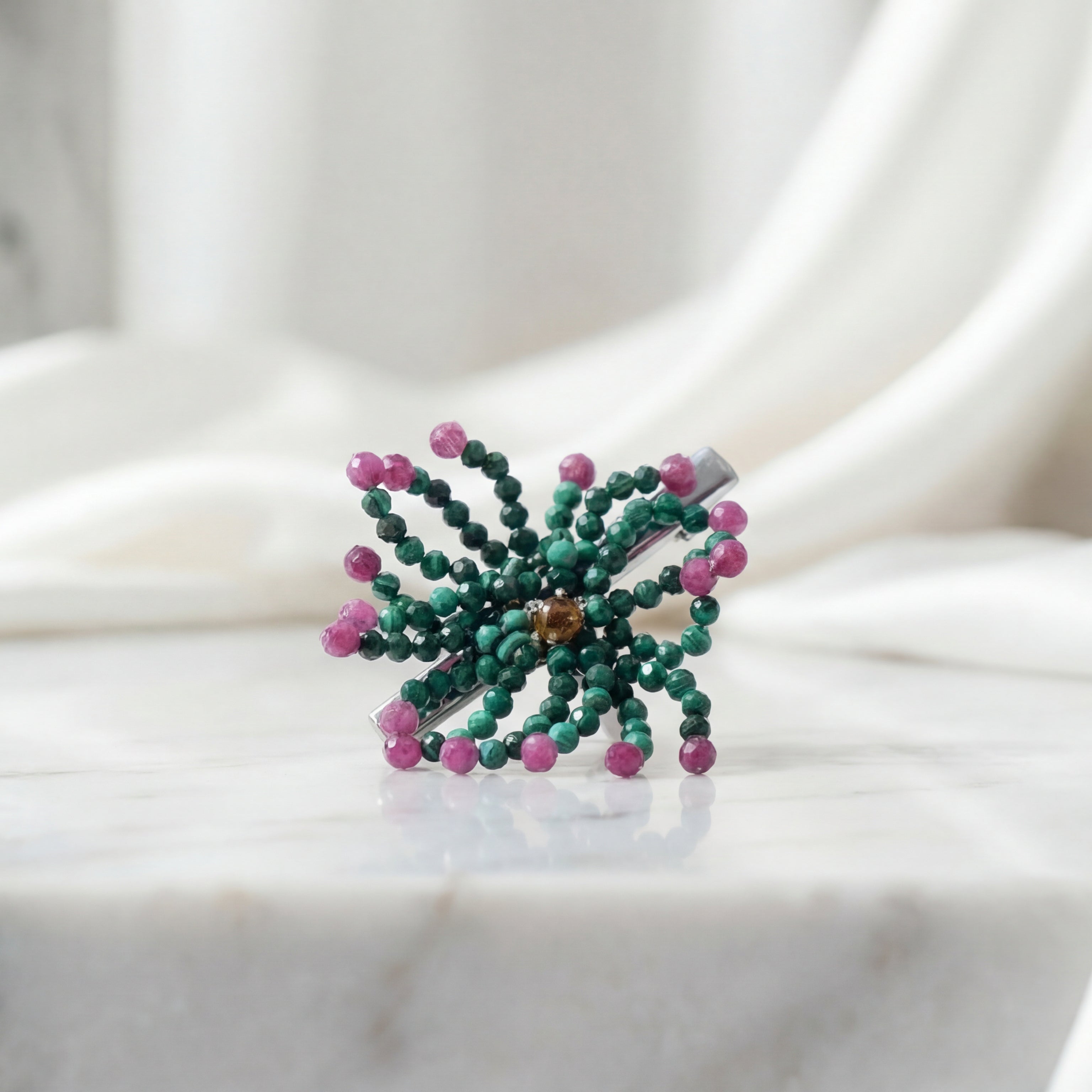 Malachite Hairpin