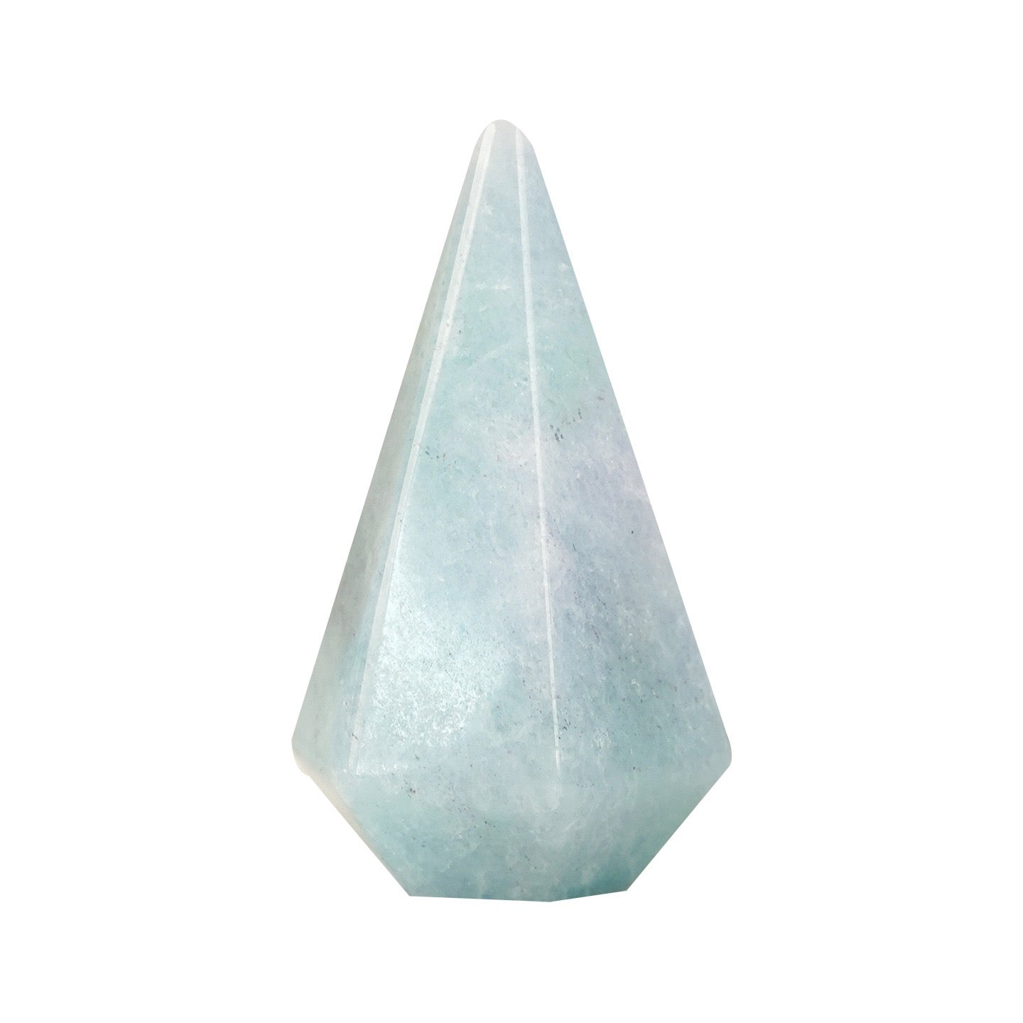 Aquamarine Hexagonal Pyramid