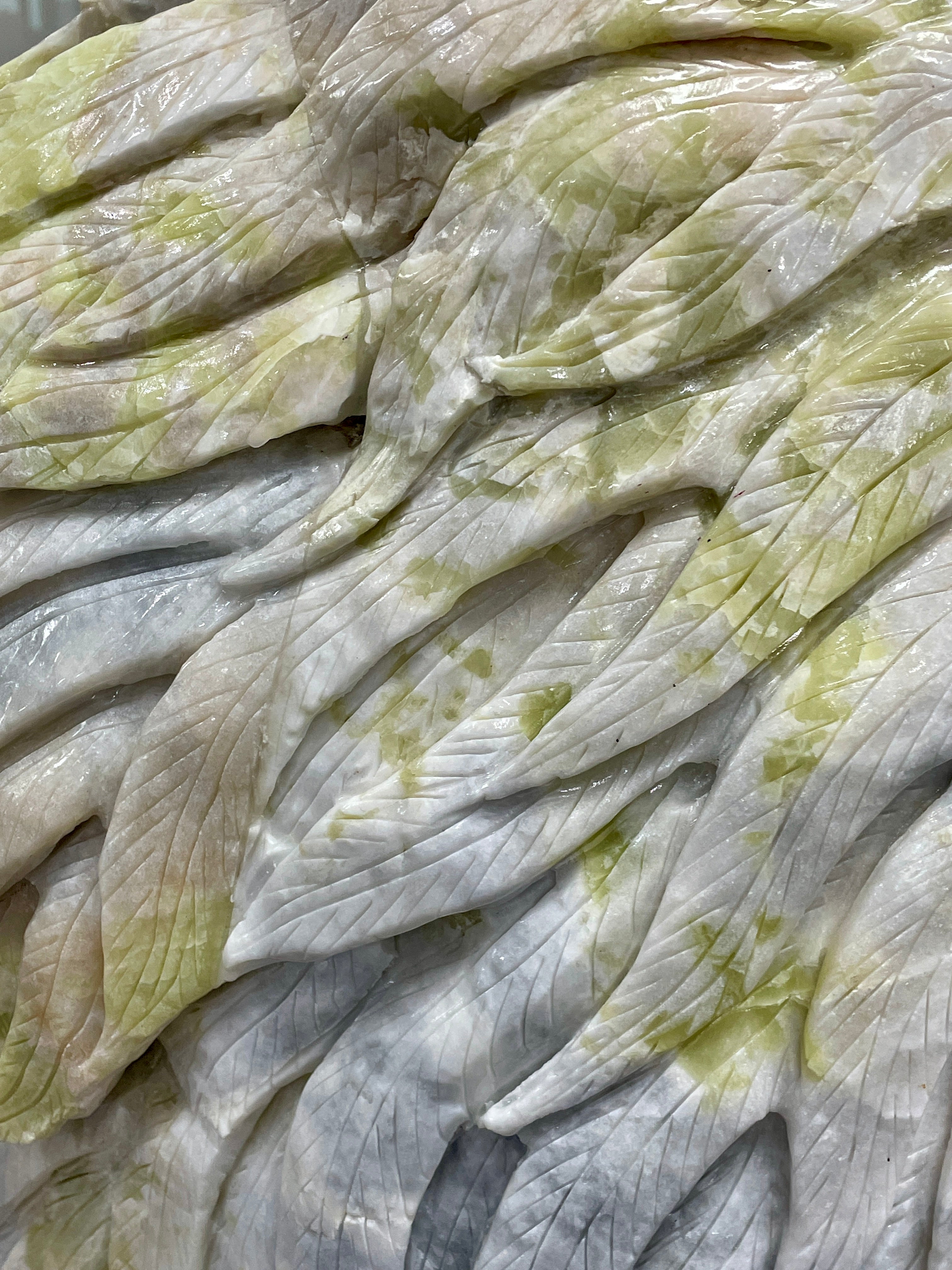 Nephrite Jade Rooster Carving