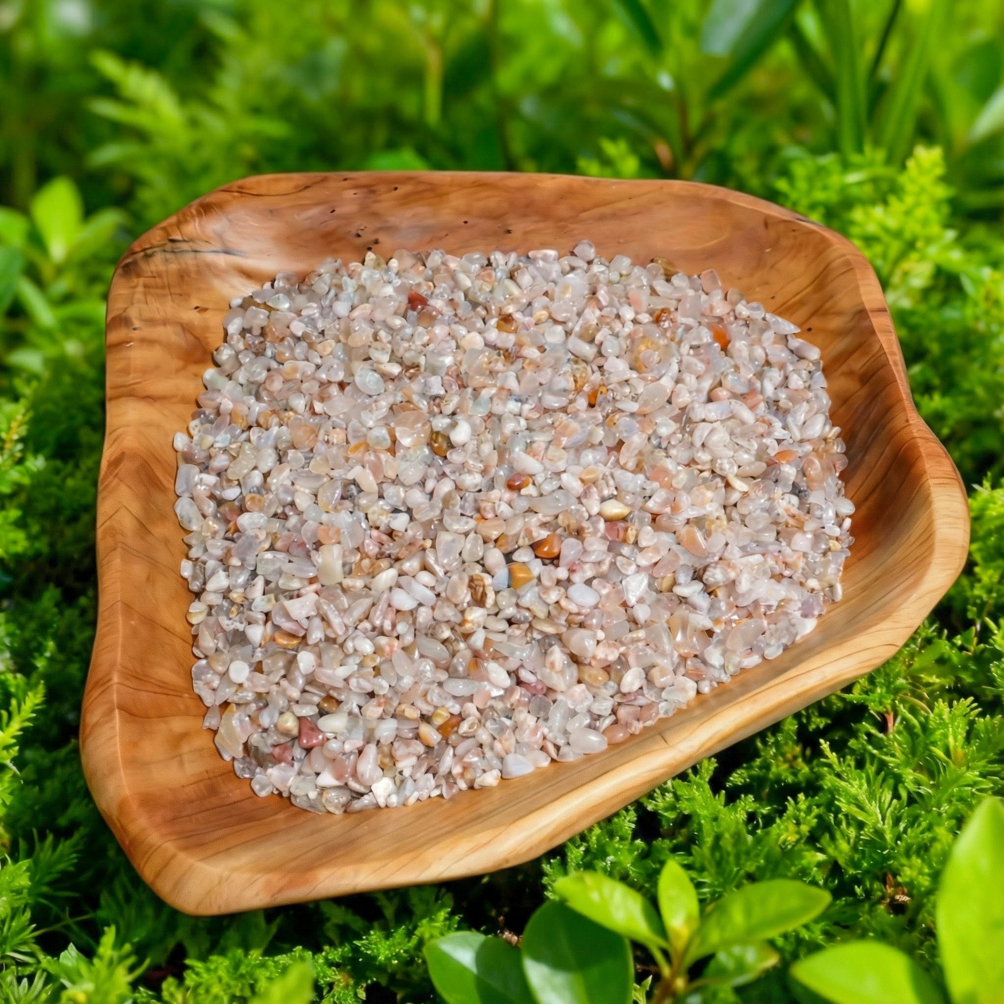 Flower Agate Chips