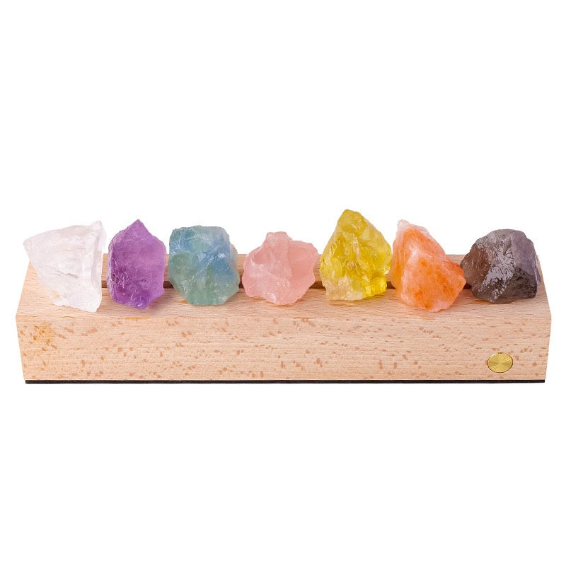 Colorful Crystal Stone Night Light