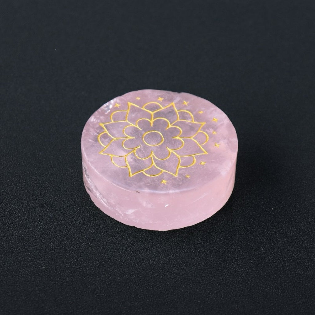 Rose Quartz Meditation Stone