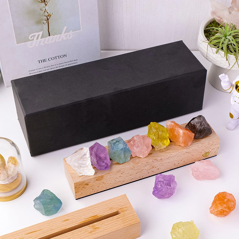 Colorful Crystal Stone Night Light