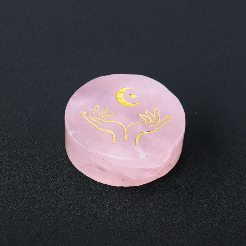 Rose Quartz Meditation Stone