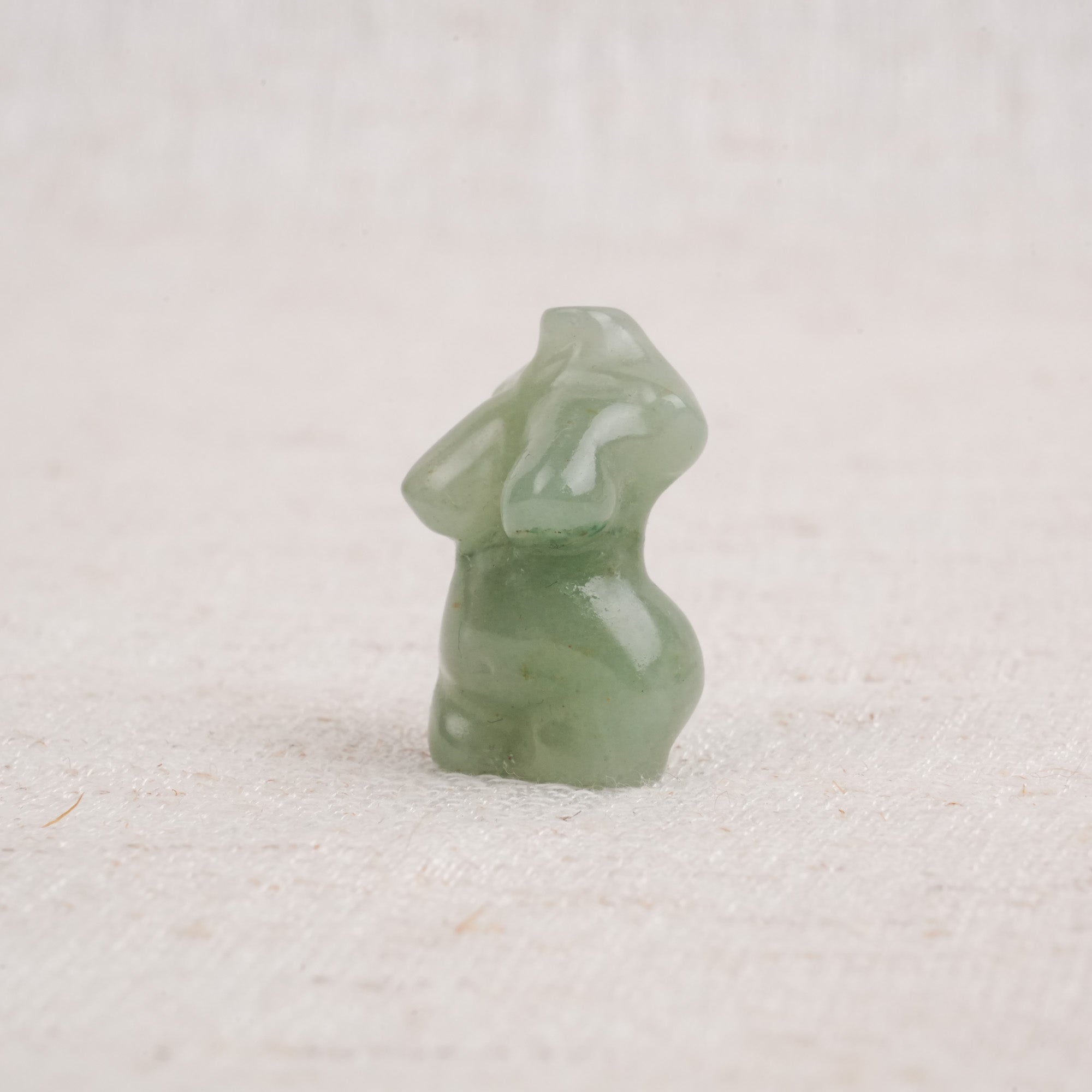 Multi-Material Mini Crystal Female Body Carving