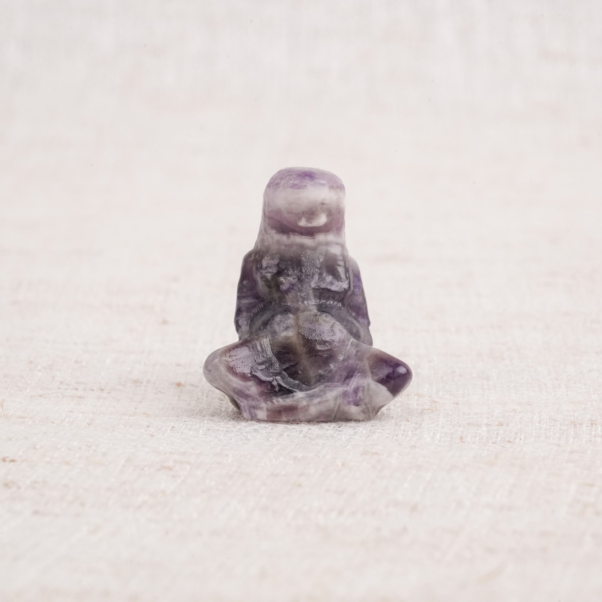 Multi-Material Mini Crystal Mother Earth Carving