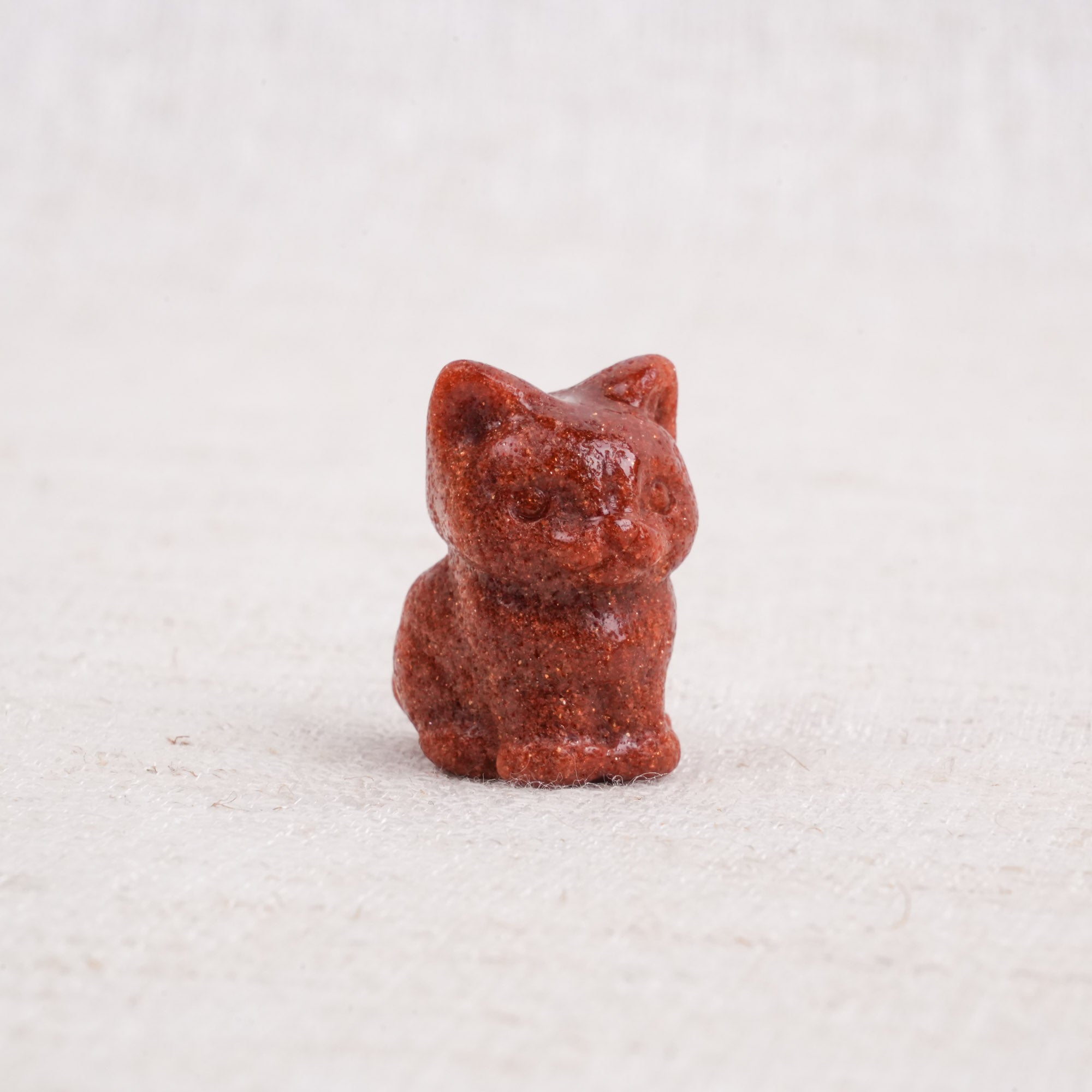 Multi-Material Mini Crystal Kitty Carving
