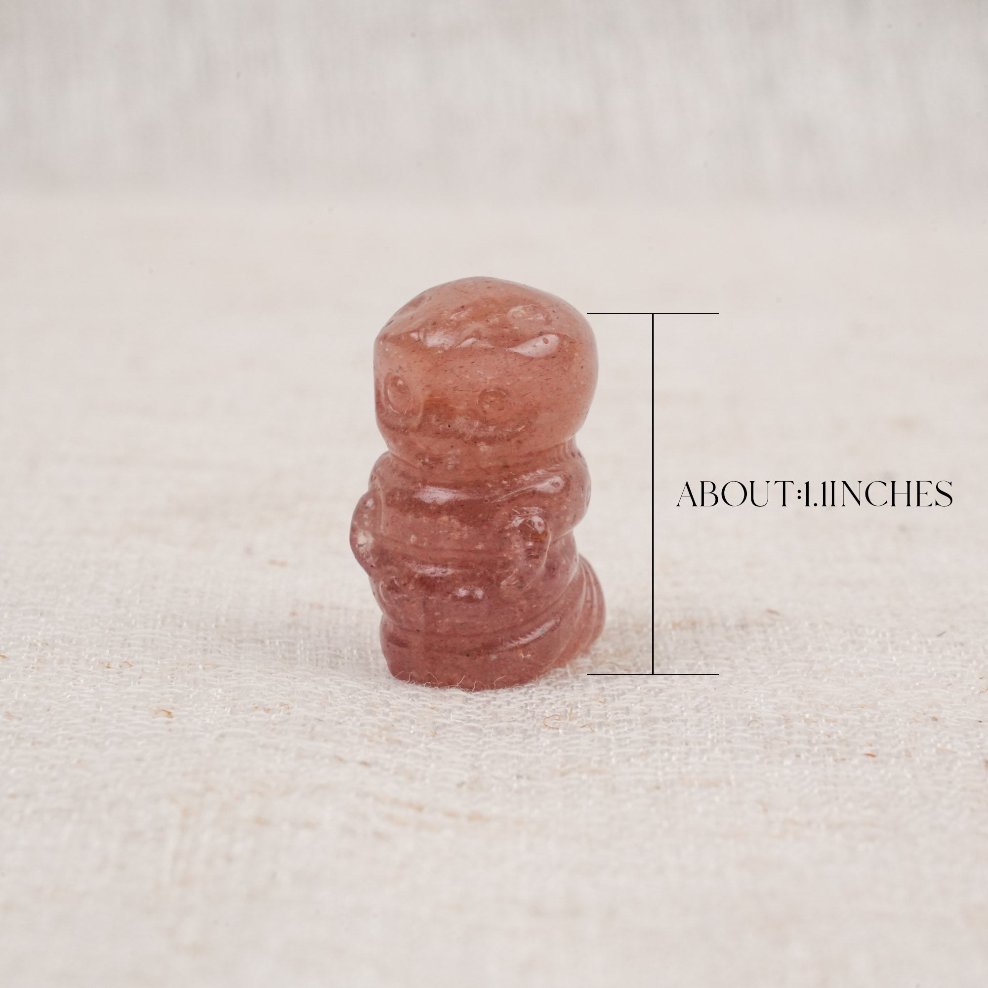 Multi-Material Mini Crystal Caterpillar Carving