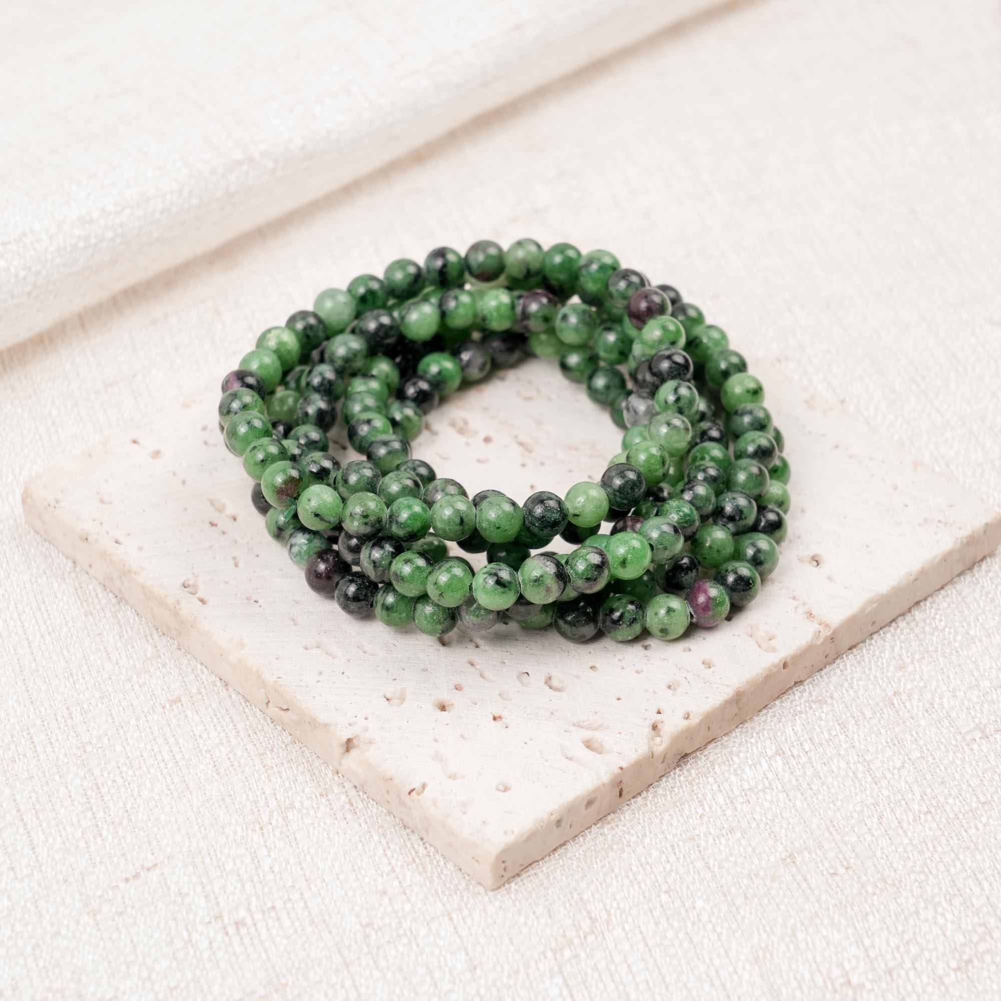 Ruby in Zoisite Bracelet