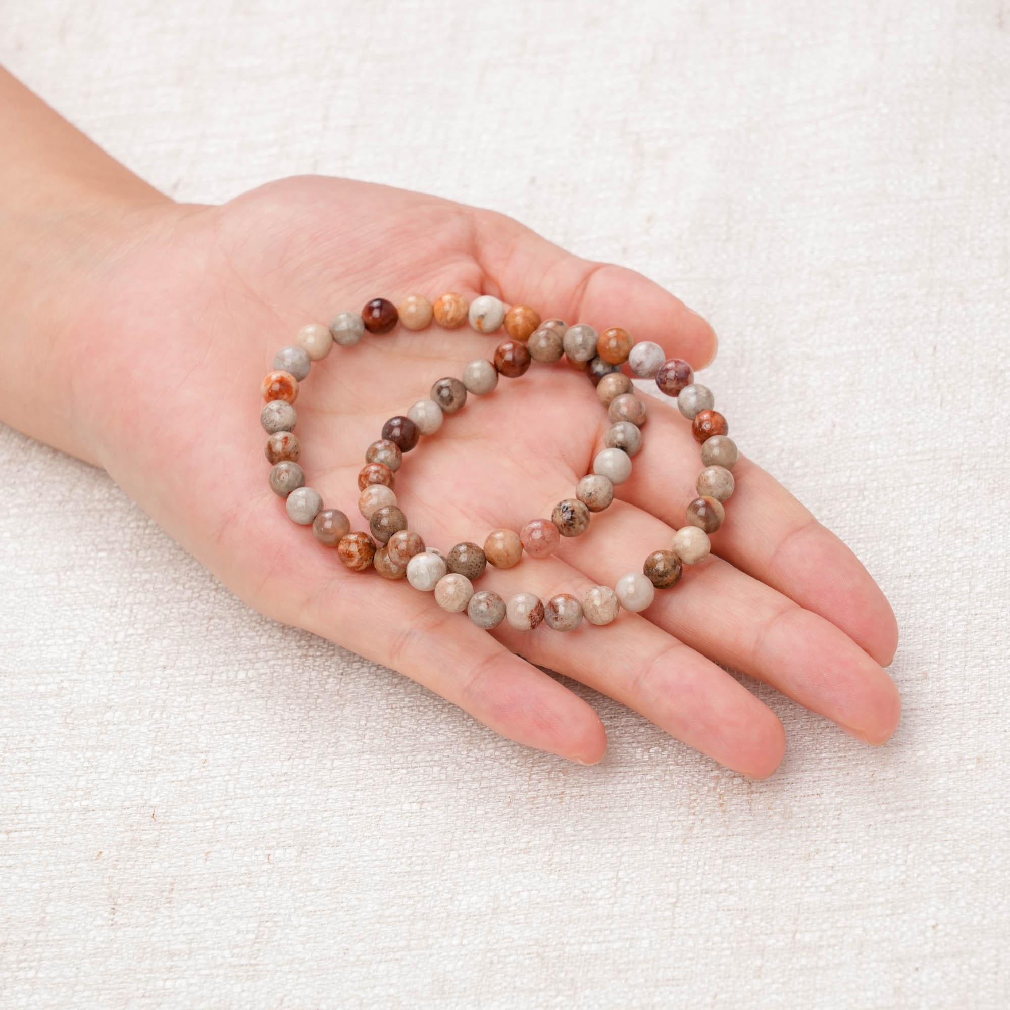 Coral Jade Bracelet