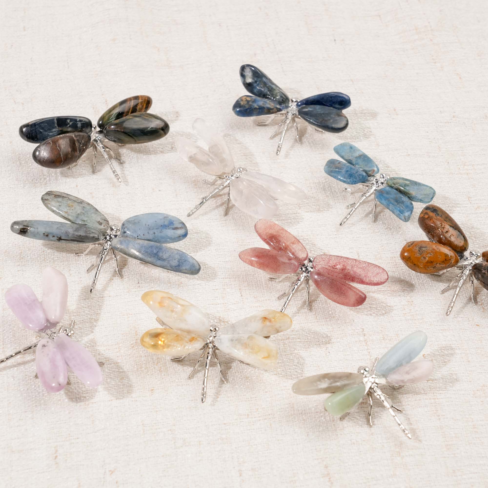 Multi-Material Crystal Dragonfly