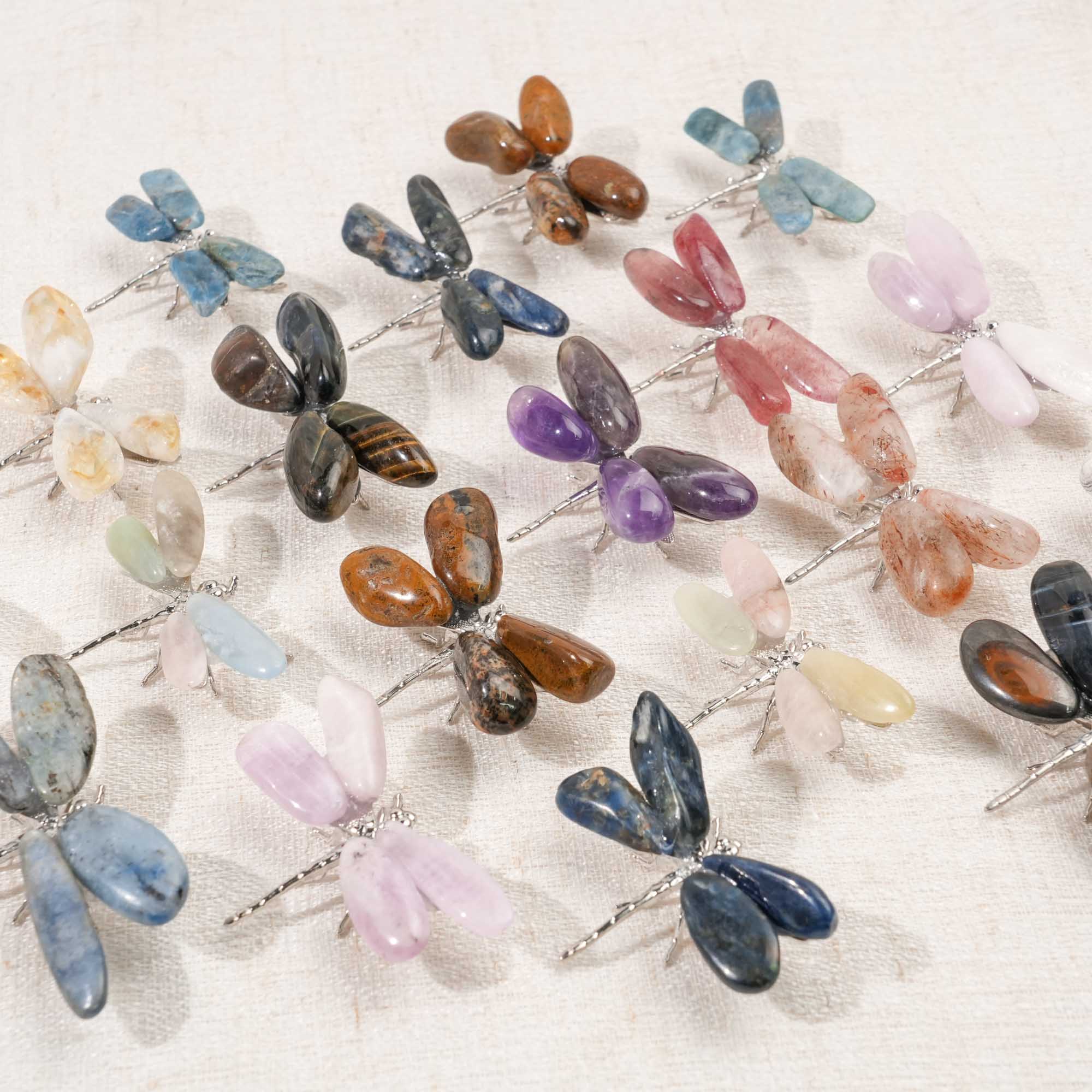 Multi-Material Crystal Dragonfly