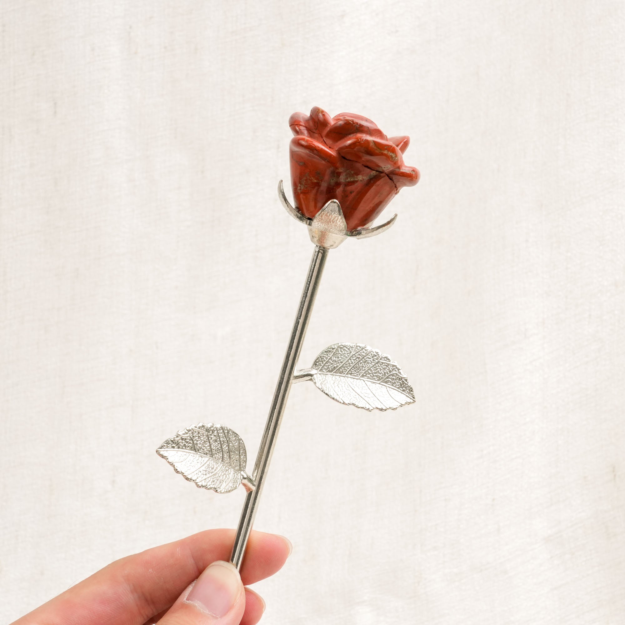 Crystal Rose Carving