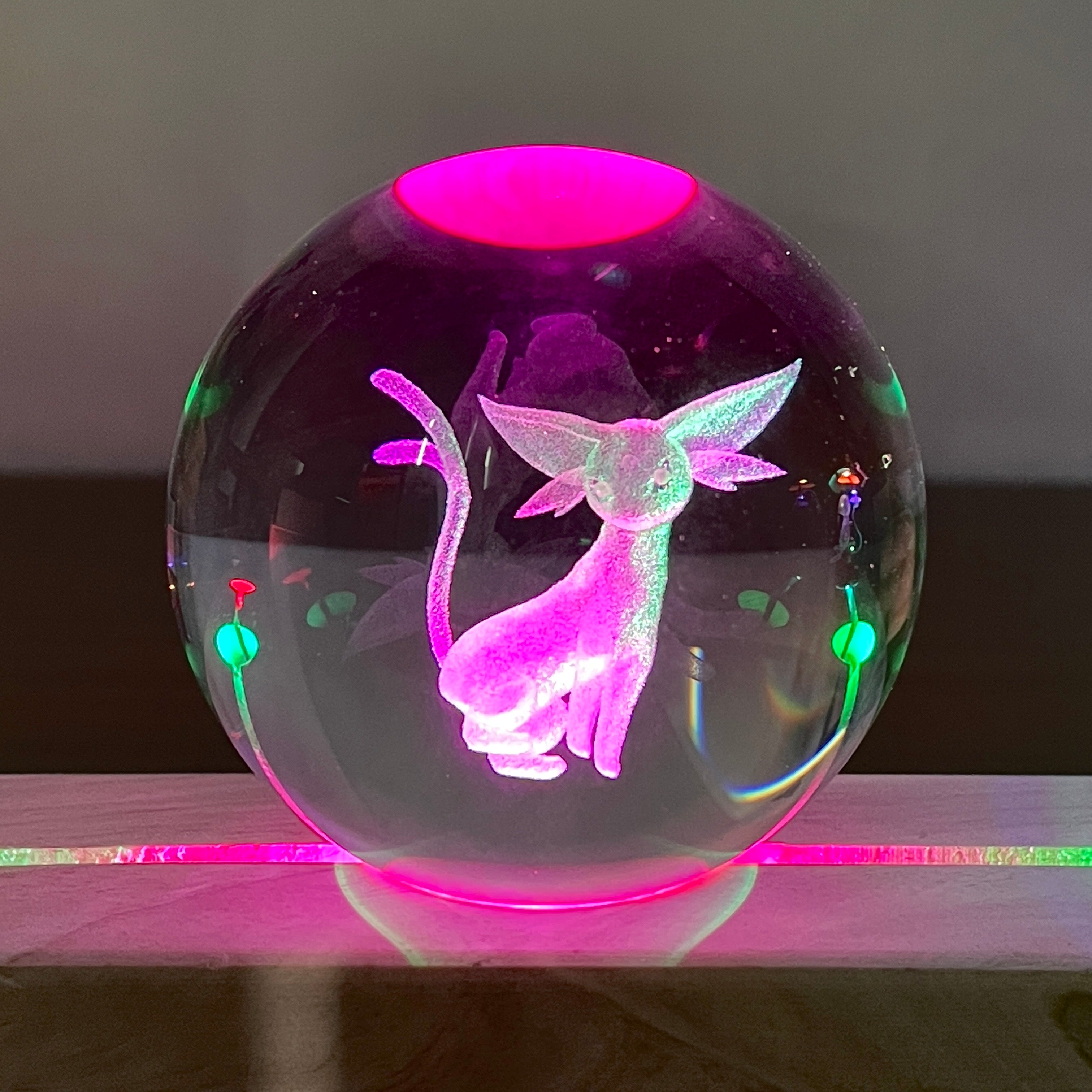 Pokémon 3D Laser Crystal Sphere