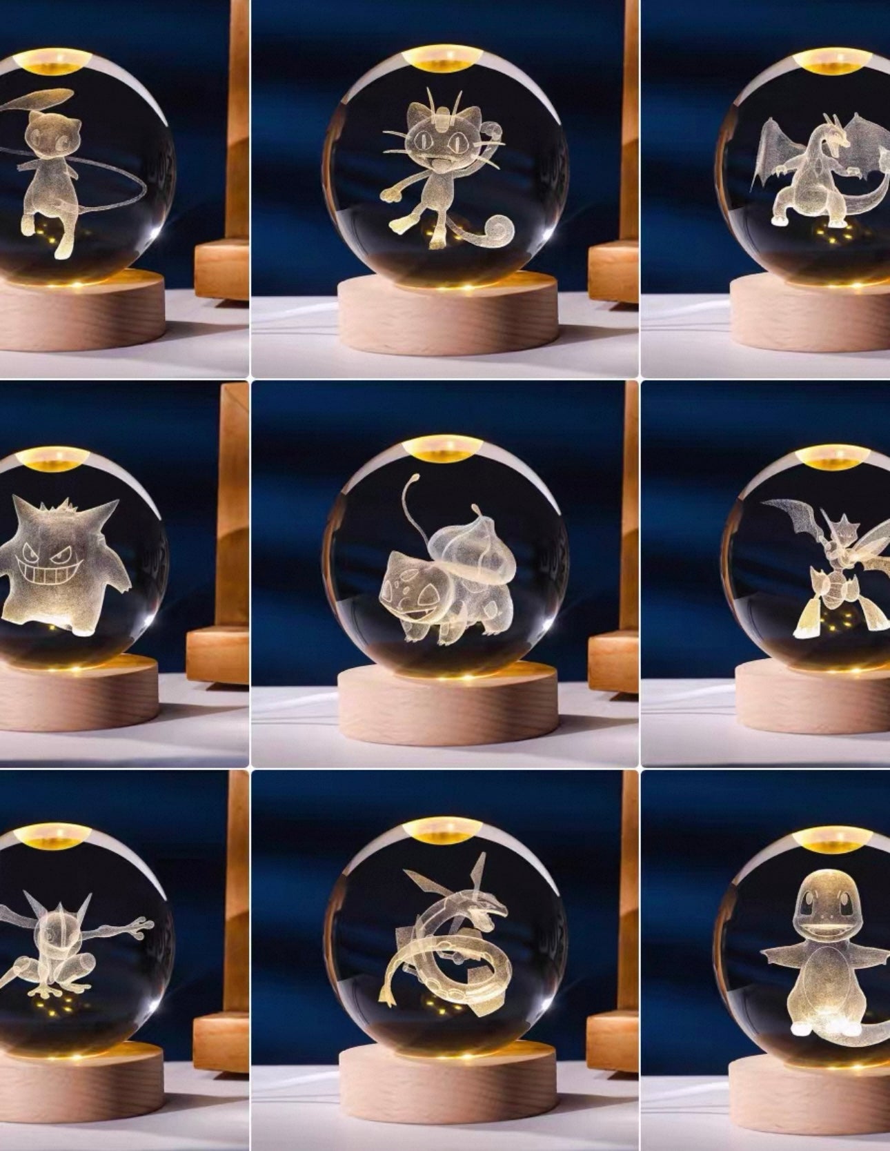 Pokémon 3D Laser Crystal Sphere