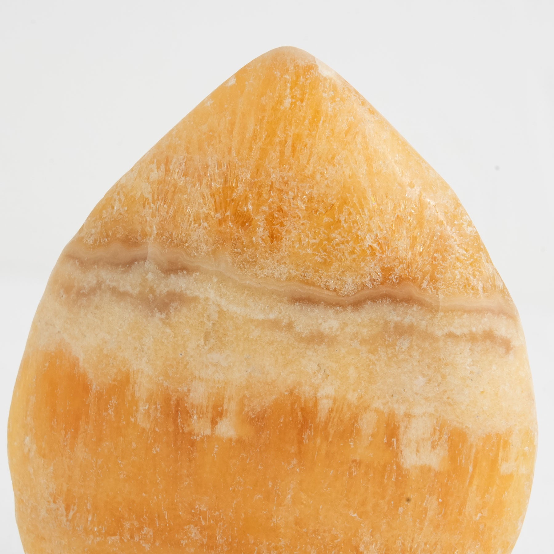 Unique Yellow Calcite Freeform for Distinctive Decor