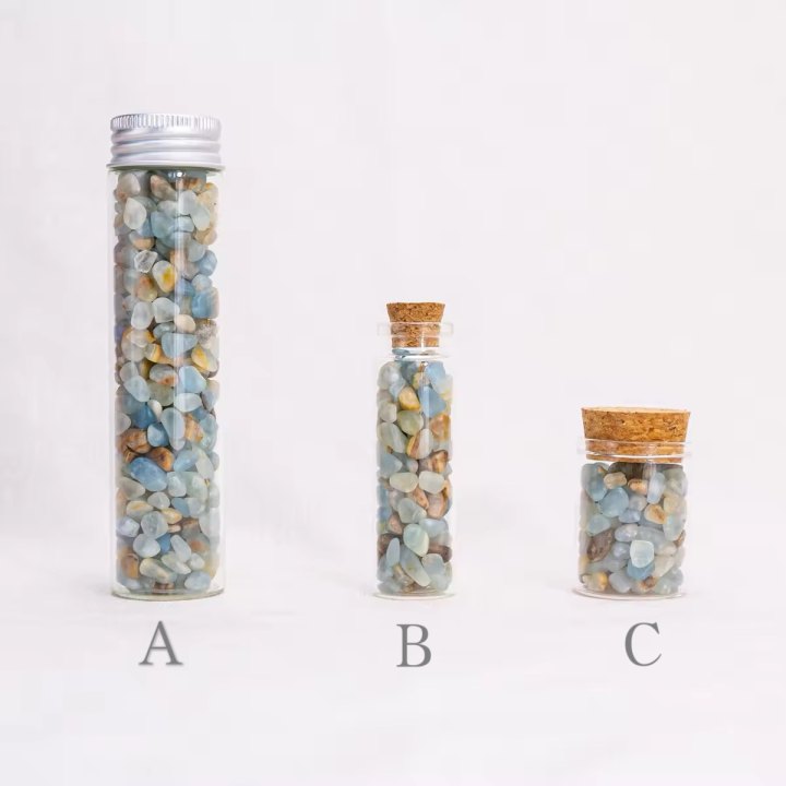 These blue Blue Onyx Chips are perfect for enhancing tranquility and peace.