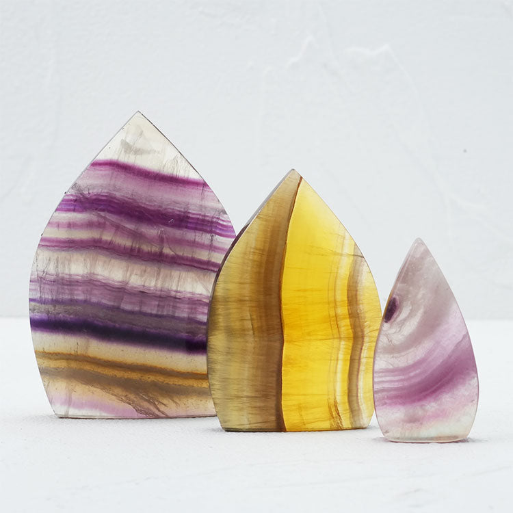 Candy Fluorite mineral specimen, showcasing natural beauty