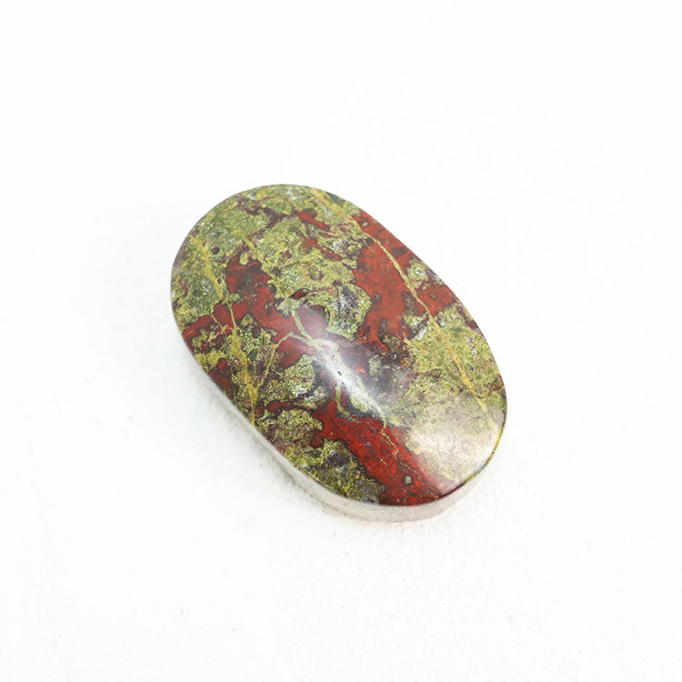 Tranquil aura of Dragon Blood Stone Palmstone