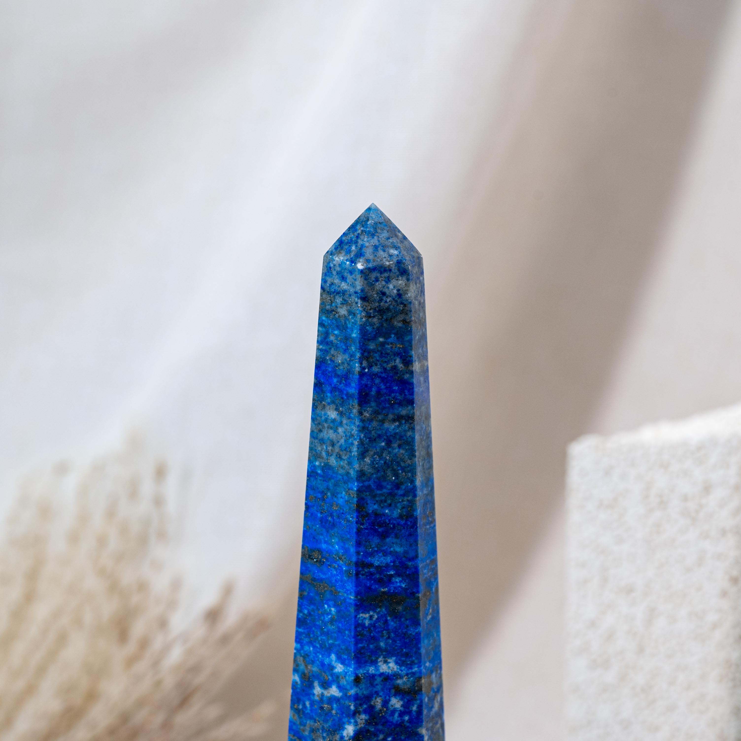 The Lapis Lazuli Tower is perfect for enhancing communication skills and fostering a deeper connection to the spiritual realm