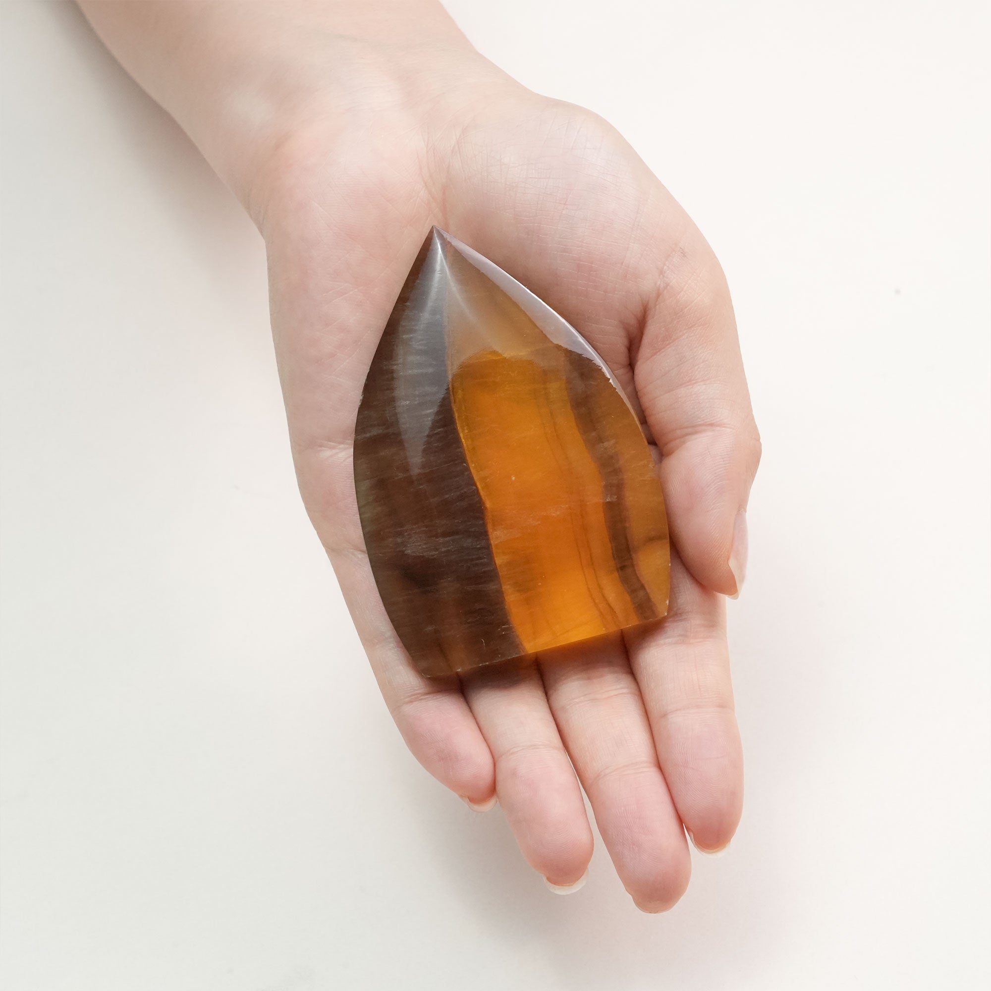 Captivating Candy Fluorite sculpture, a stunning addition to any collection