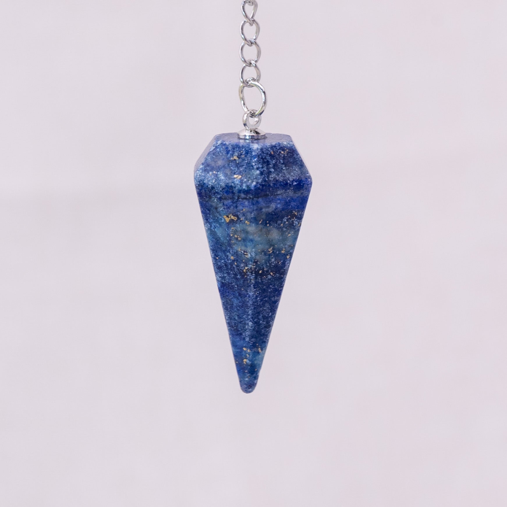 Natural Lapis Lazuli Pendulum with protective and enhancing properties