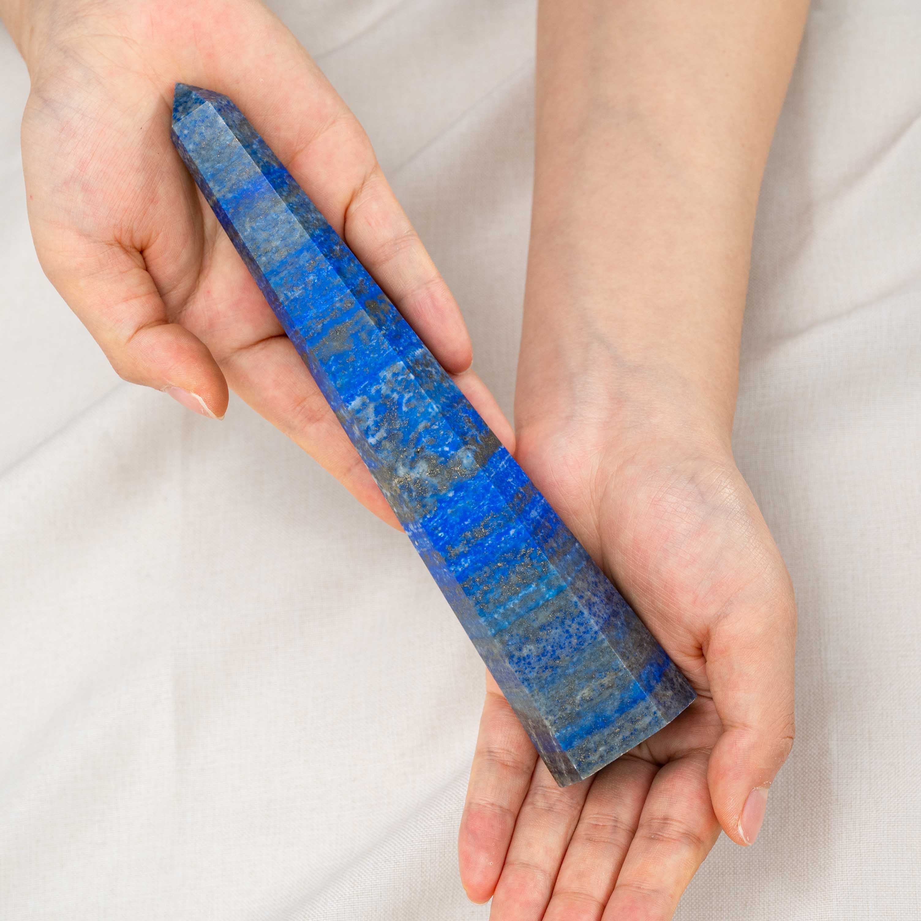 This unique crystal tower is known to support the immune system and improve overall physical health