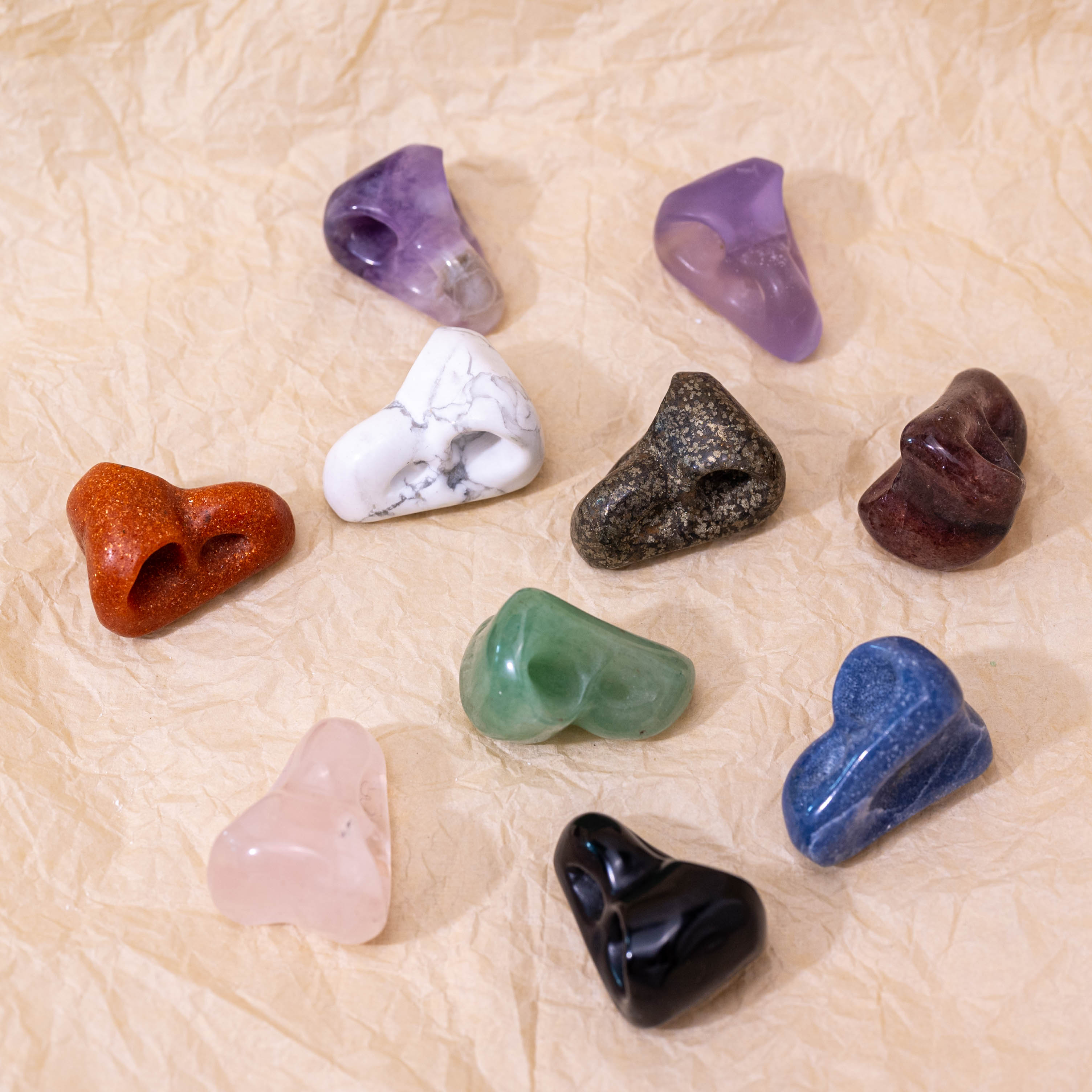 Mini Crow Skull, enhances intuition and emotional healing