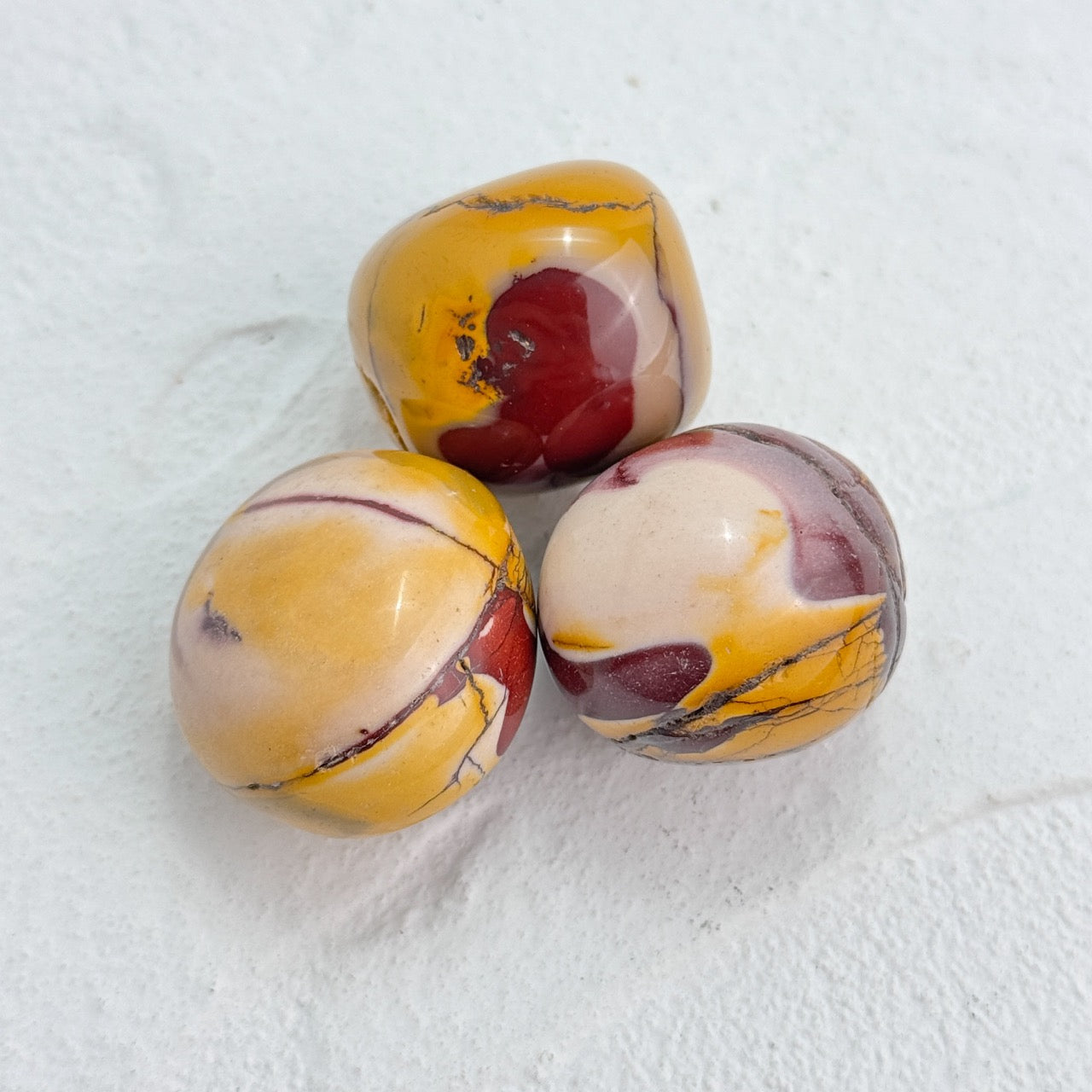 Mookaite Jasper Tumble used for spiritual grounding