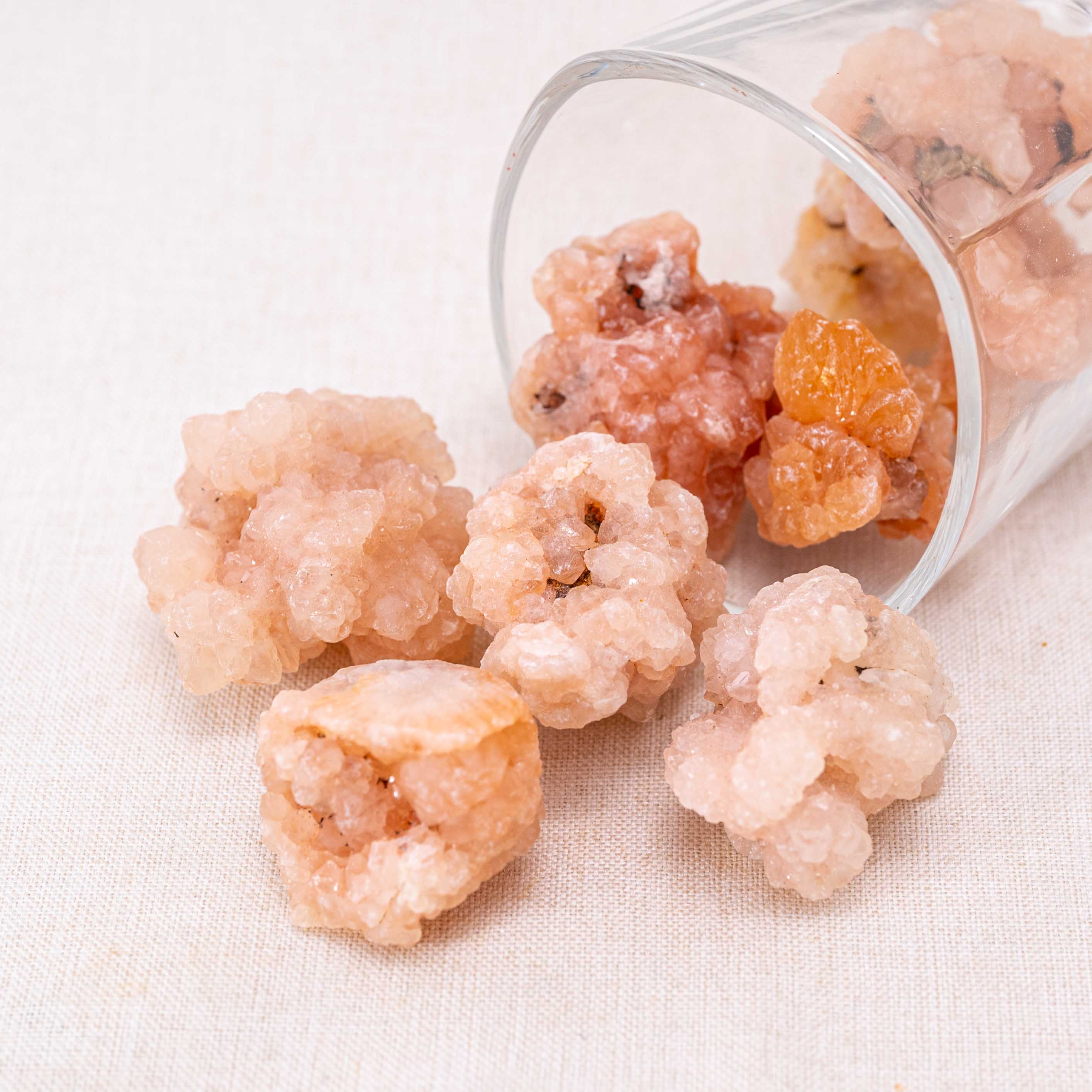 Red Calcite is known for its powerful grounding energy.