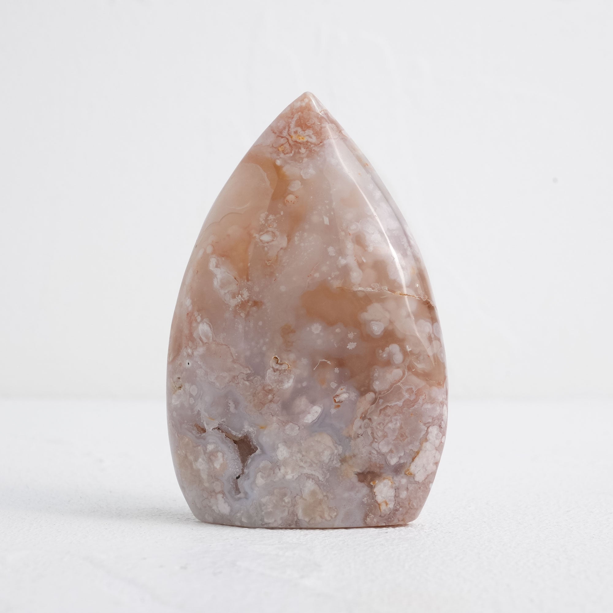 Enchanting Flower Agate Crystal, symbolizing harmony and grace