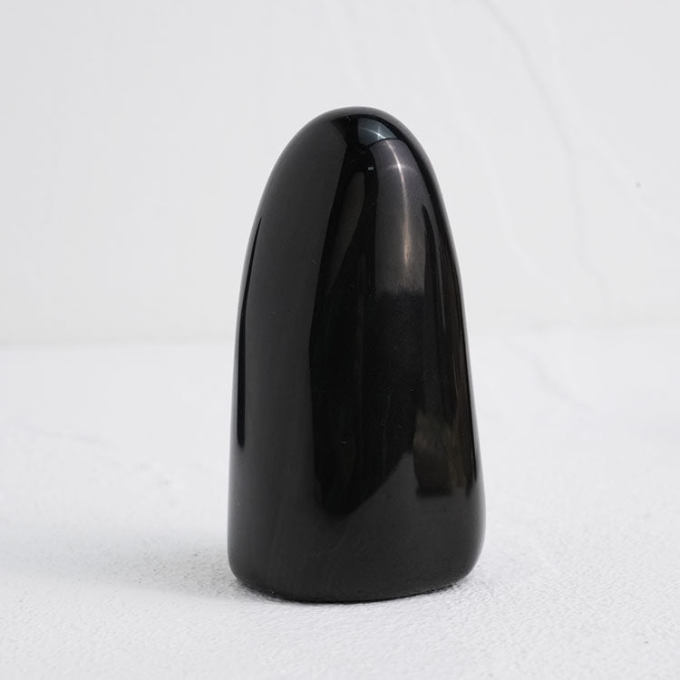 Beautiful Rainbow Obsidian formation, symbolizing inner harmony