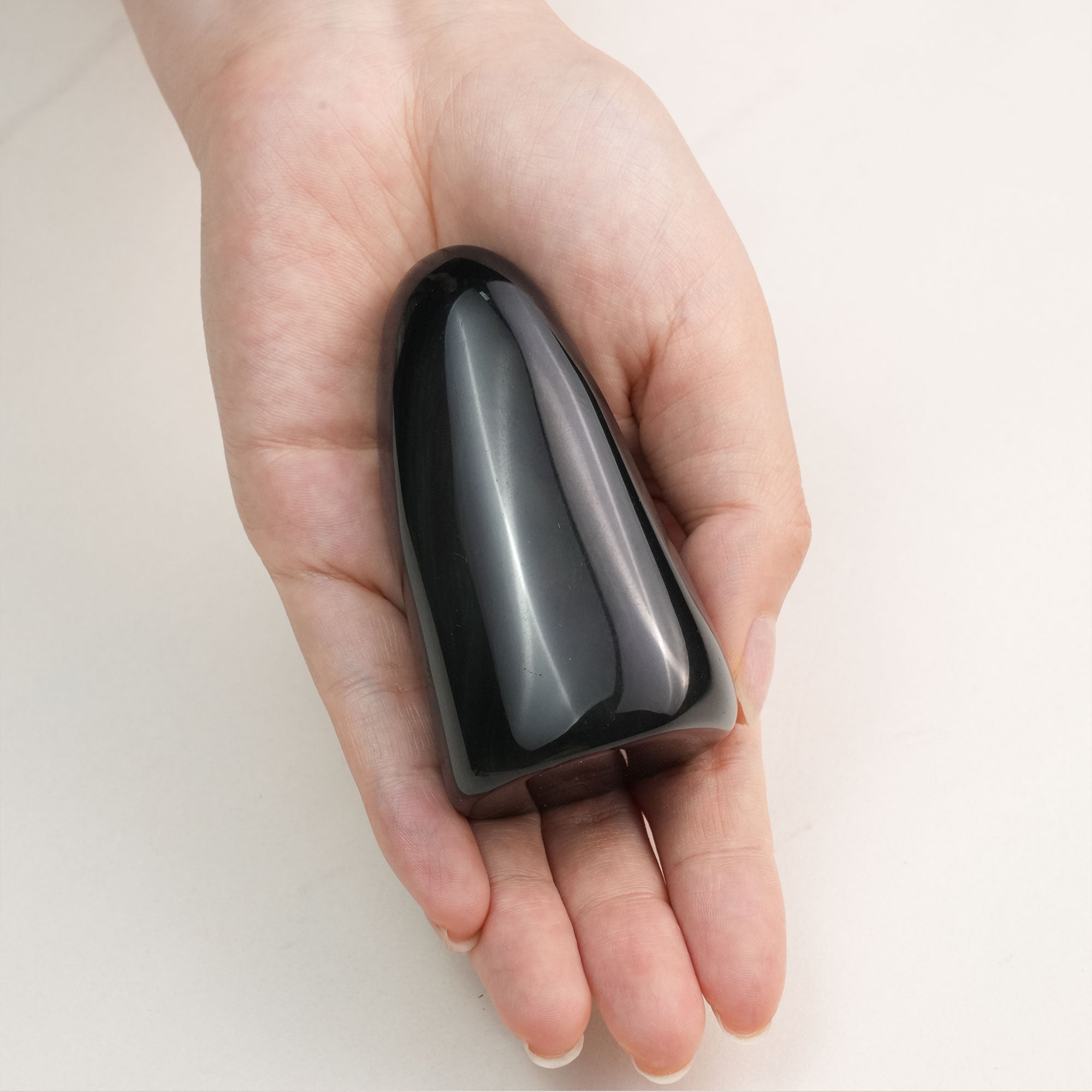 Natural Rainbow Obsidian Crystal, bringing inner balance and tranquility