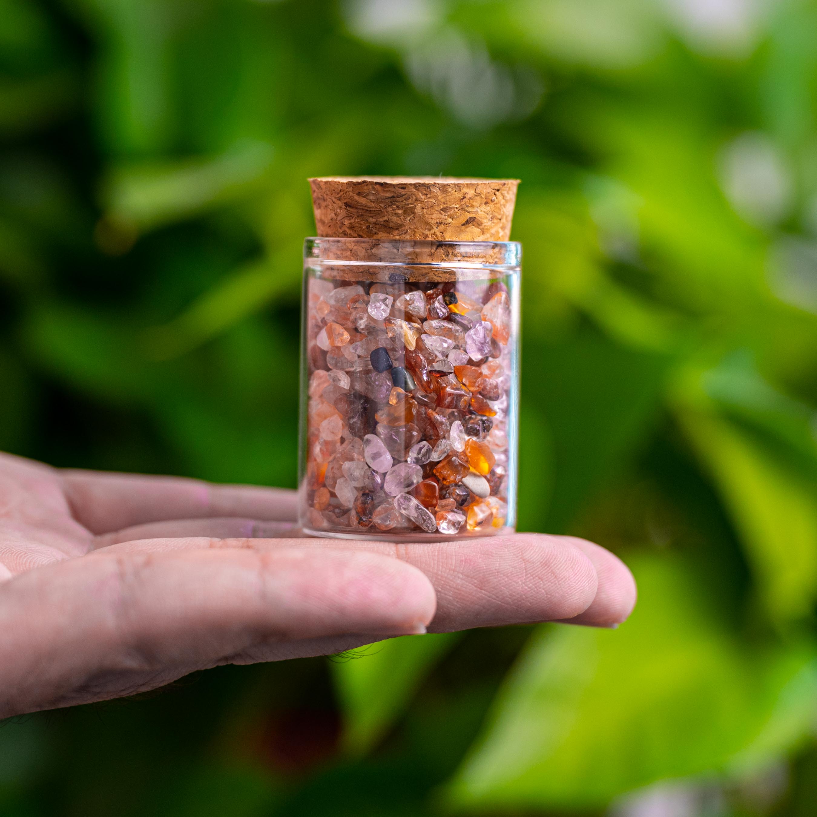Use Red Fire Quartz Chips in your crystal grid for powerful energy amplification.