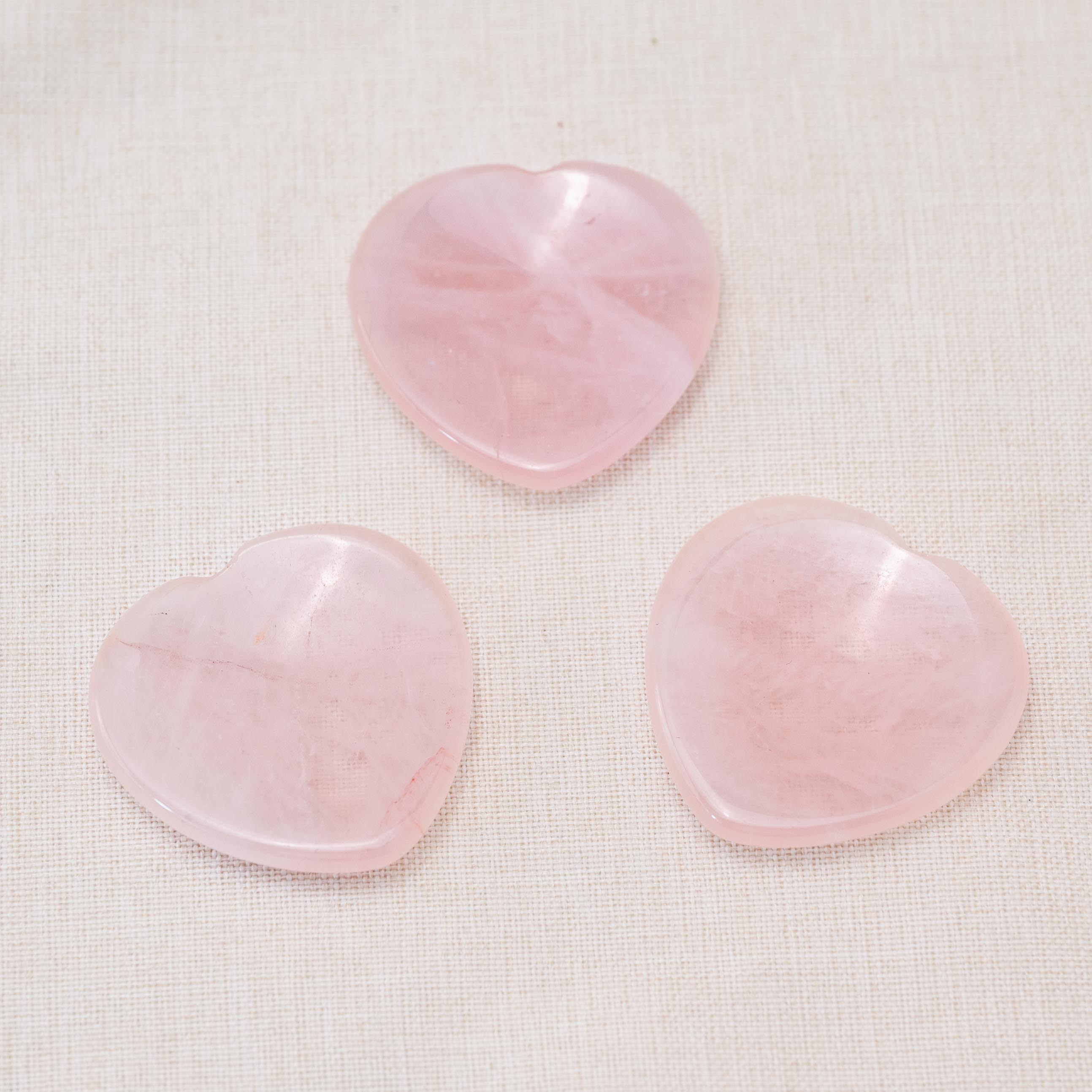 The Rose Quartz Heart Worry Stone promotes compassion and emotional well-beingUse the Rose Quartz Heart Worry Stone for stress relief and emotional healing