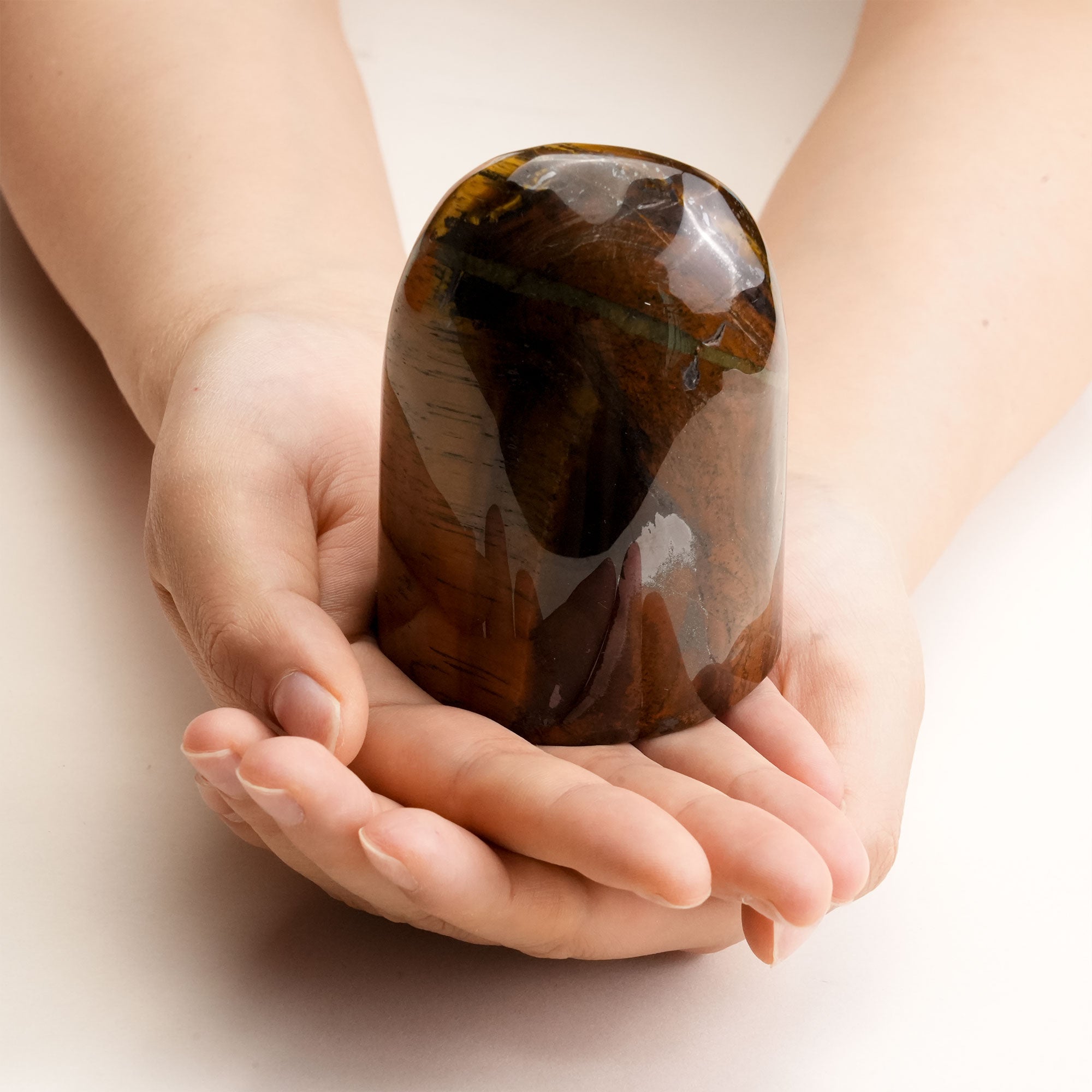 Decorative Tiger Eye Stone Freeform boosting confidence